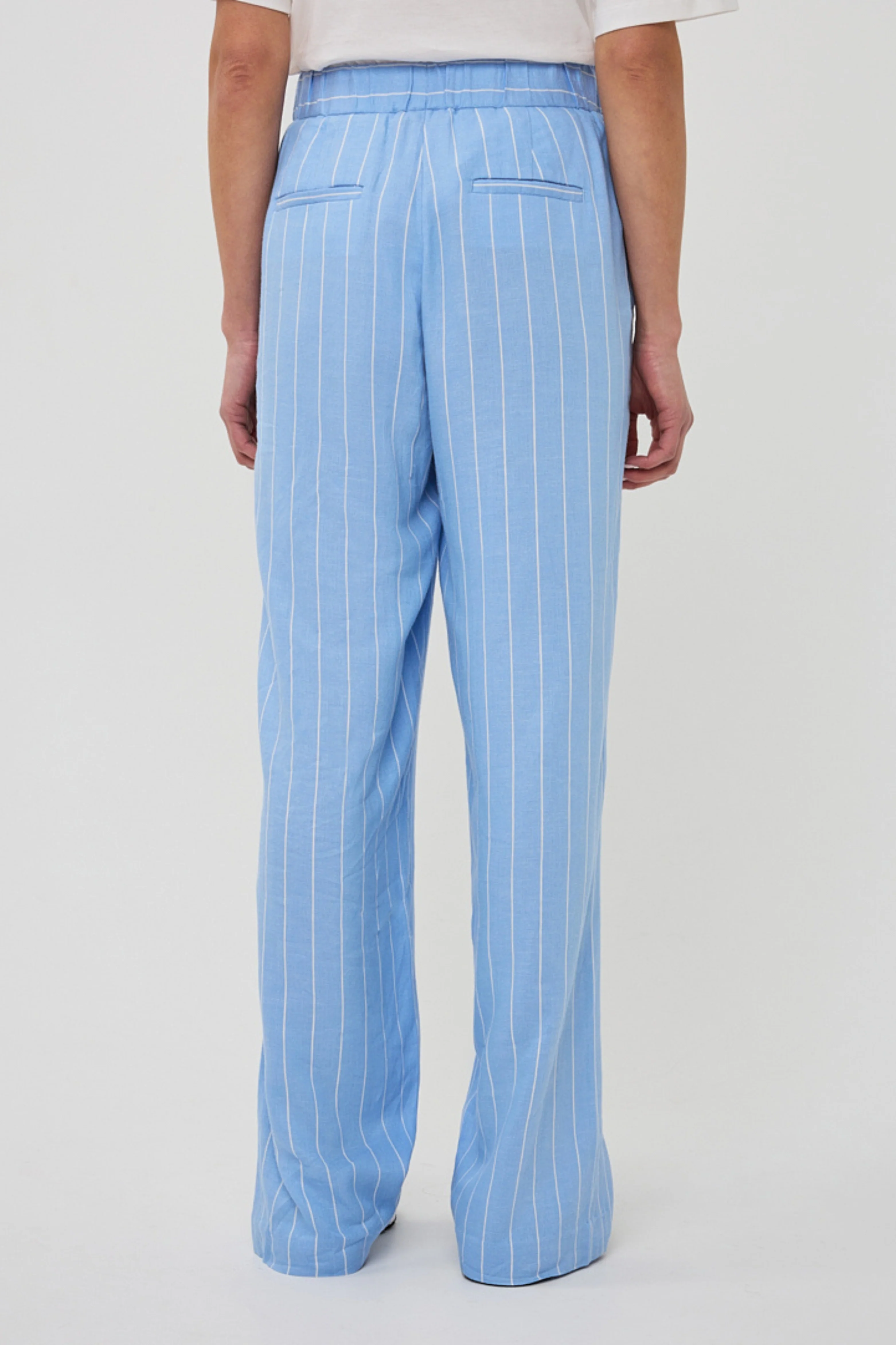 Broek Linen Pacific Blue SP26.17006 - Image 8