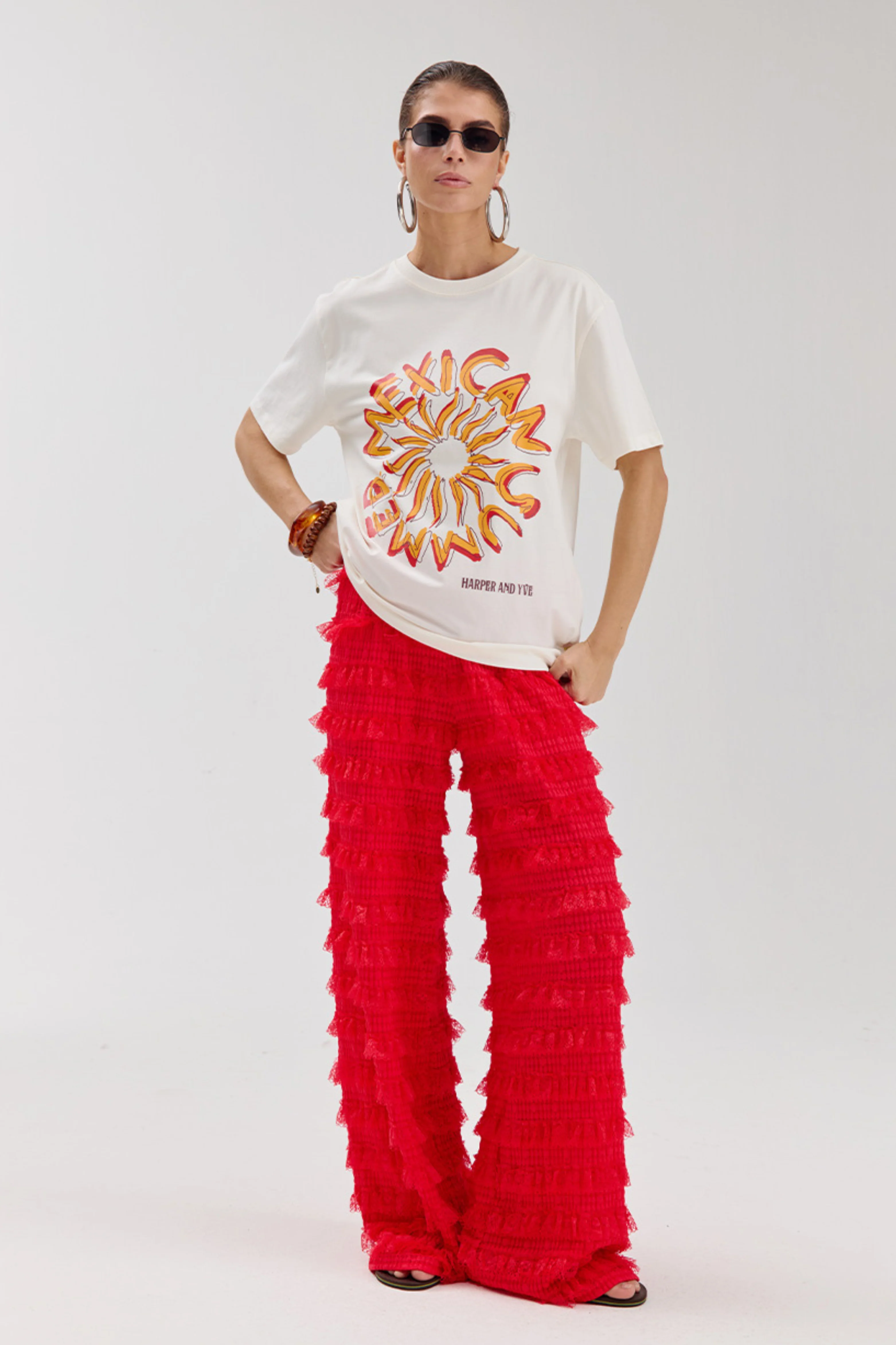 Broek Lo High Risk Red HS6P106