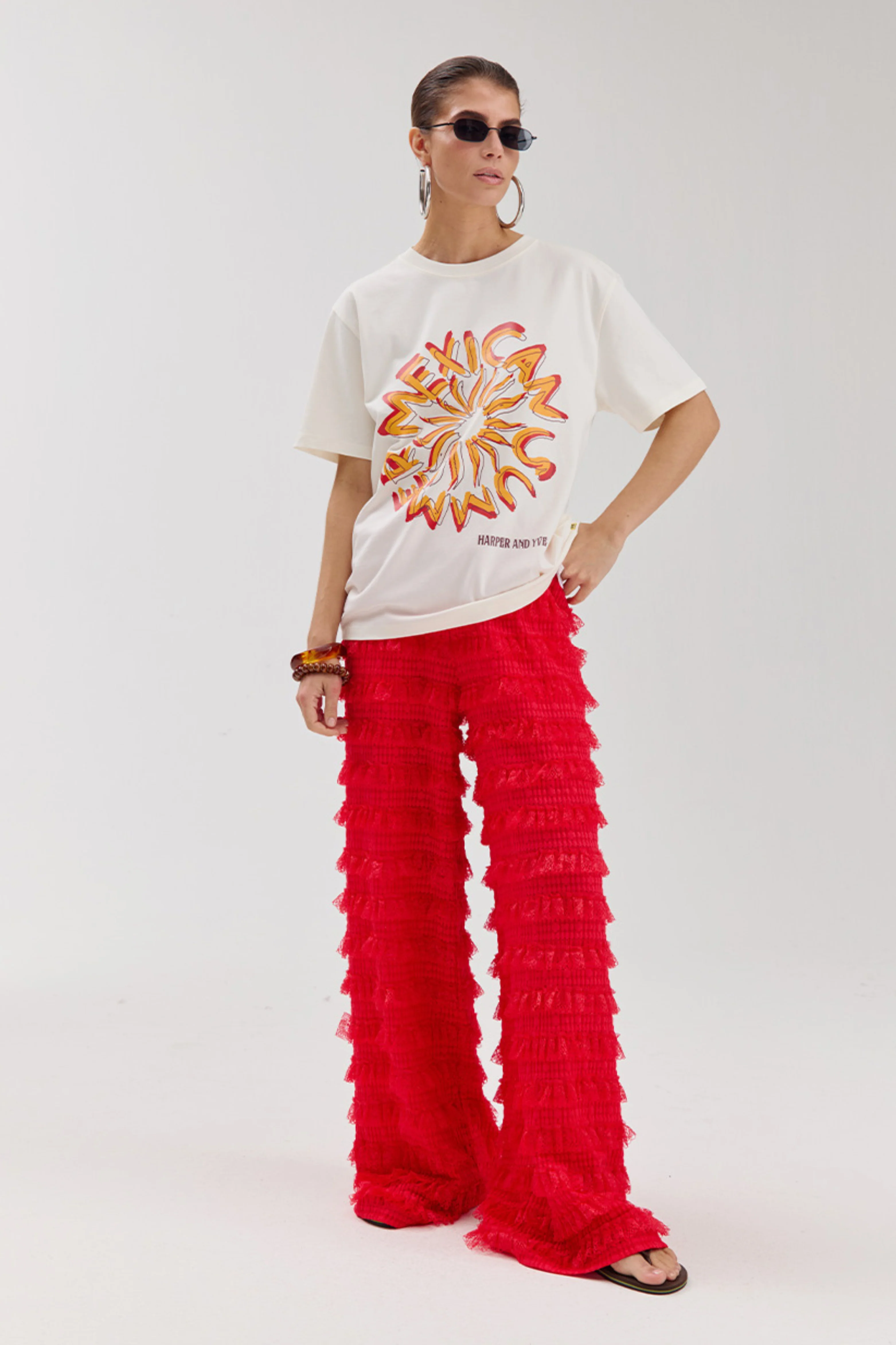 Broek Lo High Risk Red HS6P106 - Image 3