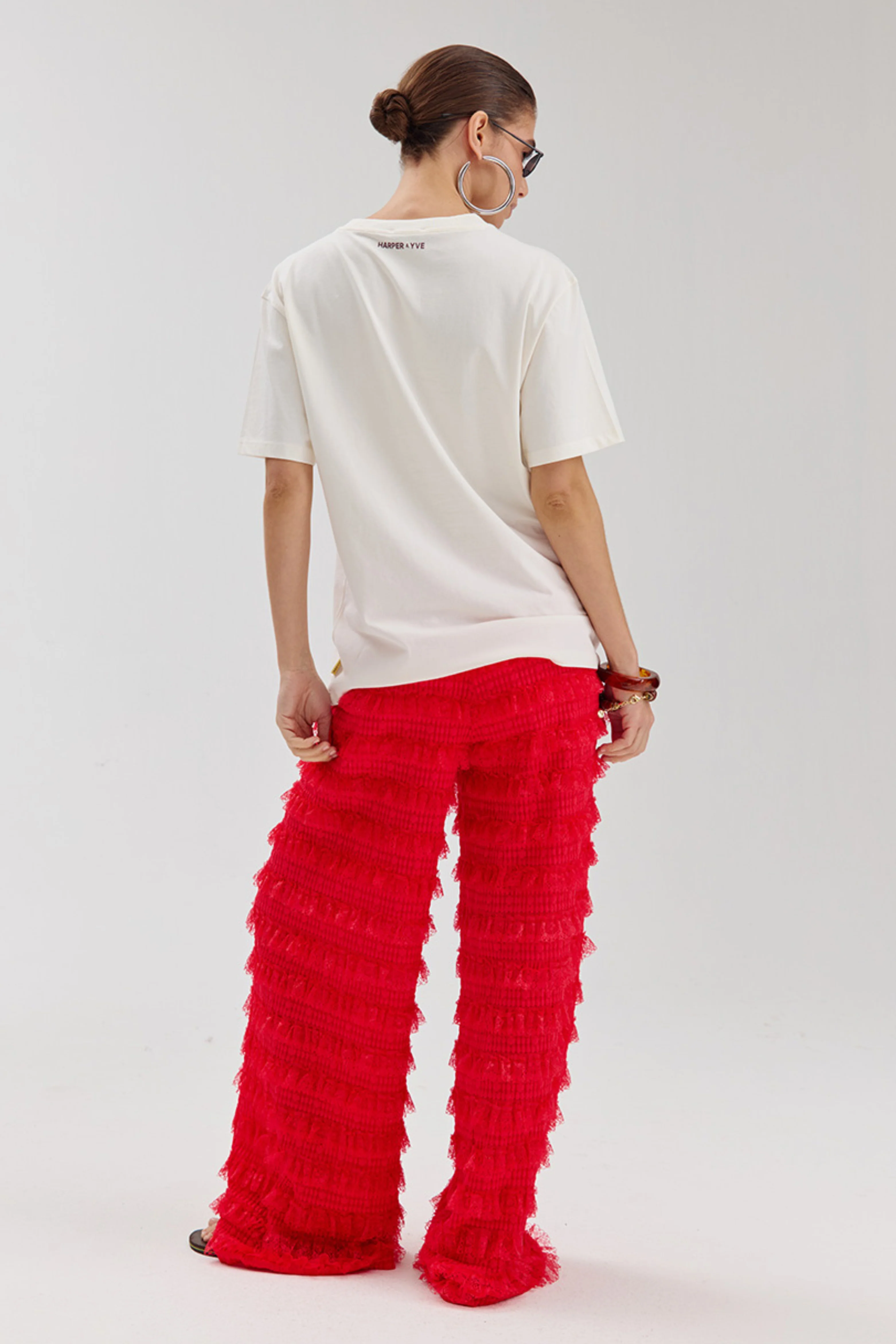 Broek Lo High Risk Red HS6P106 - Image 5