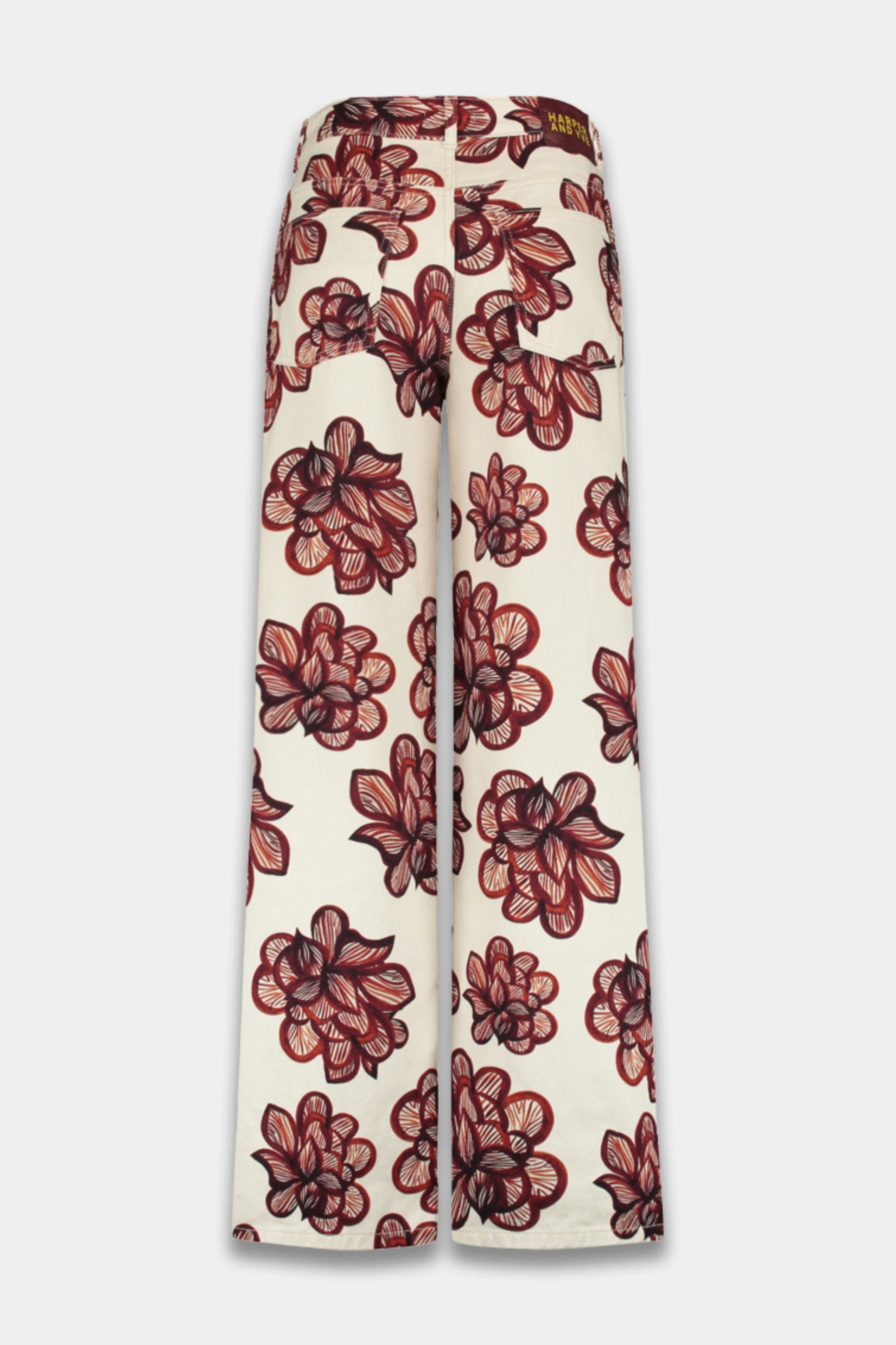 Broek Mayra Desert Flower Ecru SS6D104 - Image 4