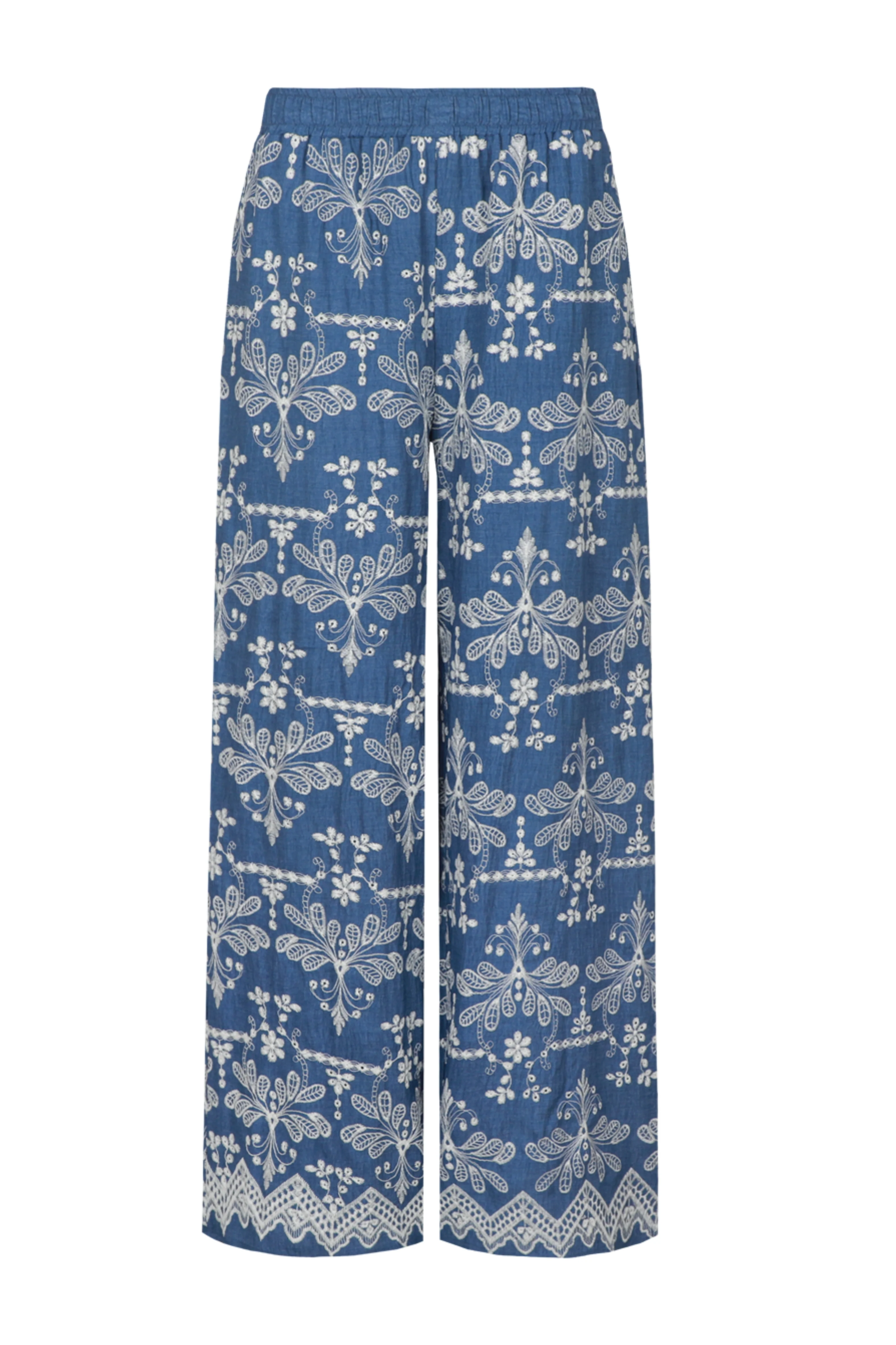 Broek Minou Denim Mid Blue - Image 2