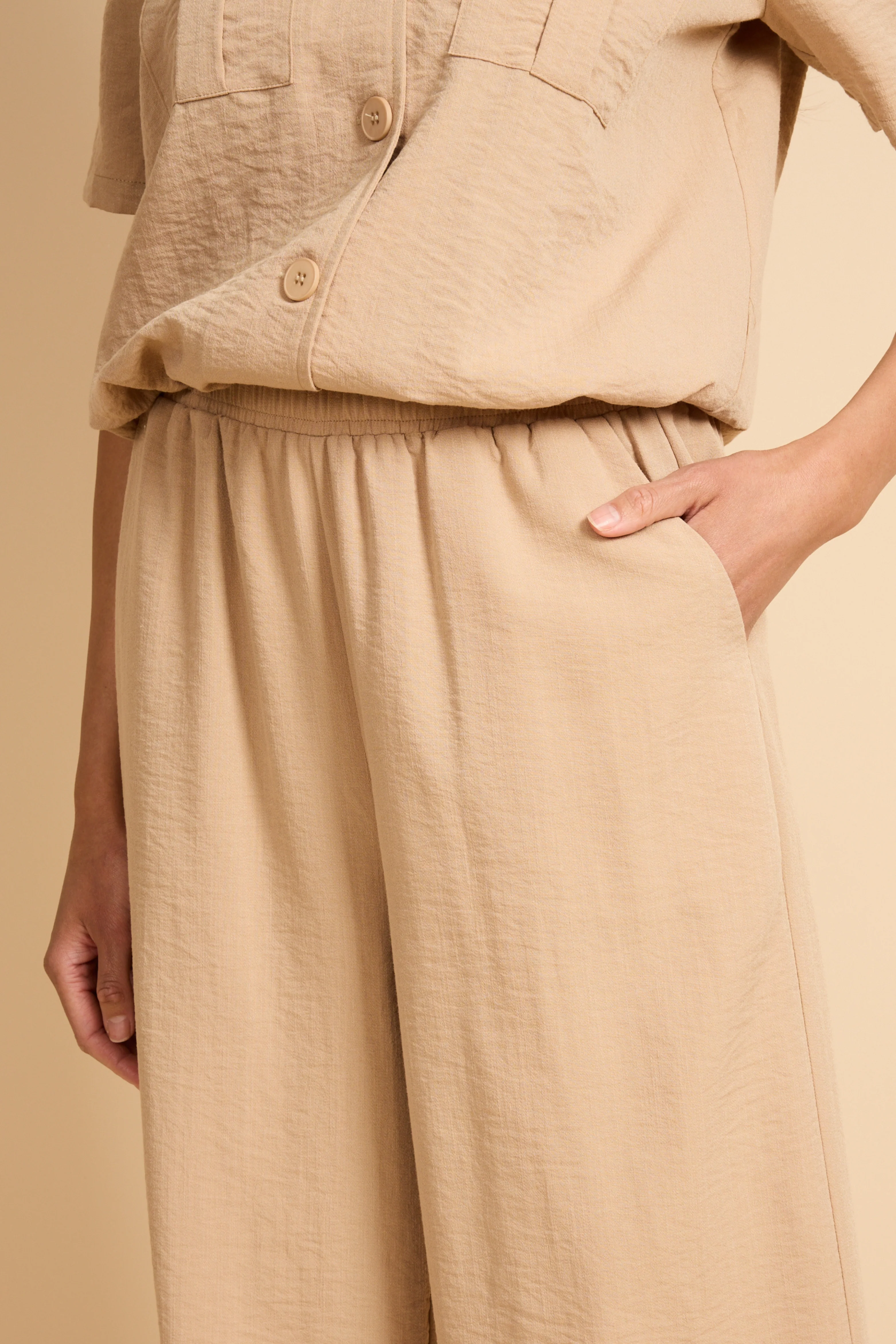 Broek Minou Kint Camel - Image 6