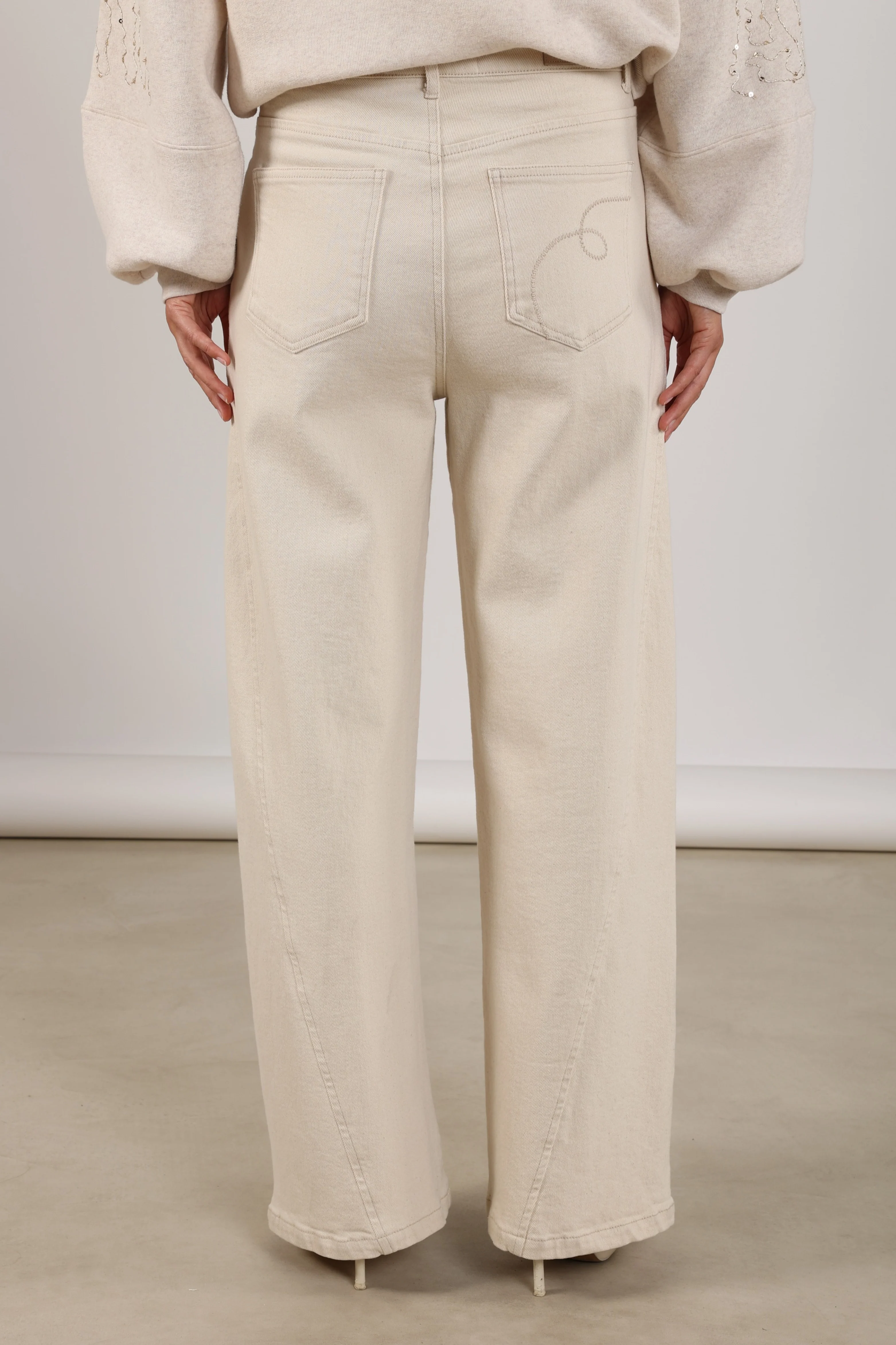 Broek Natur Sand NKS09100 - Image 3