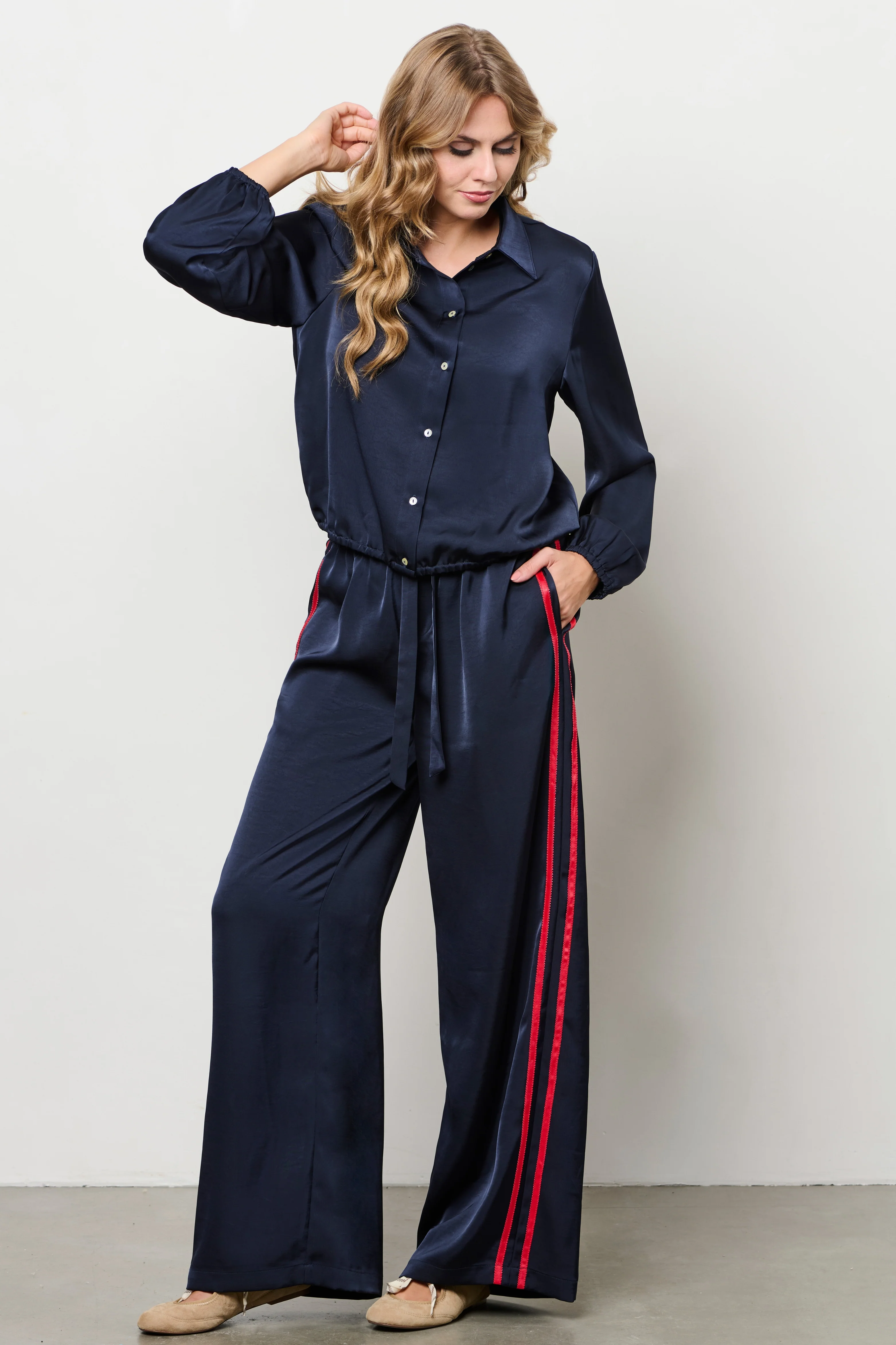 Broek Neomi Navy PA407 - Image 2