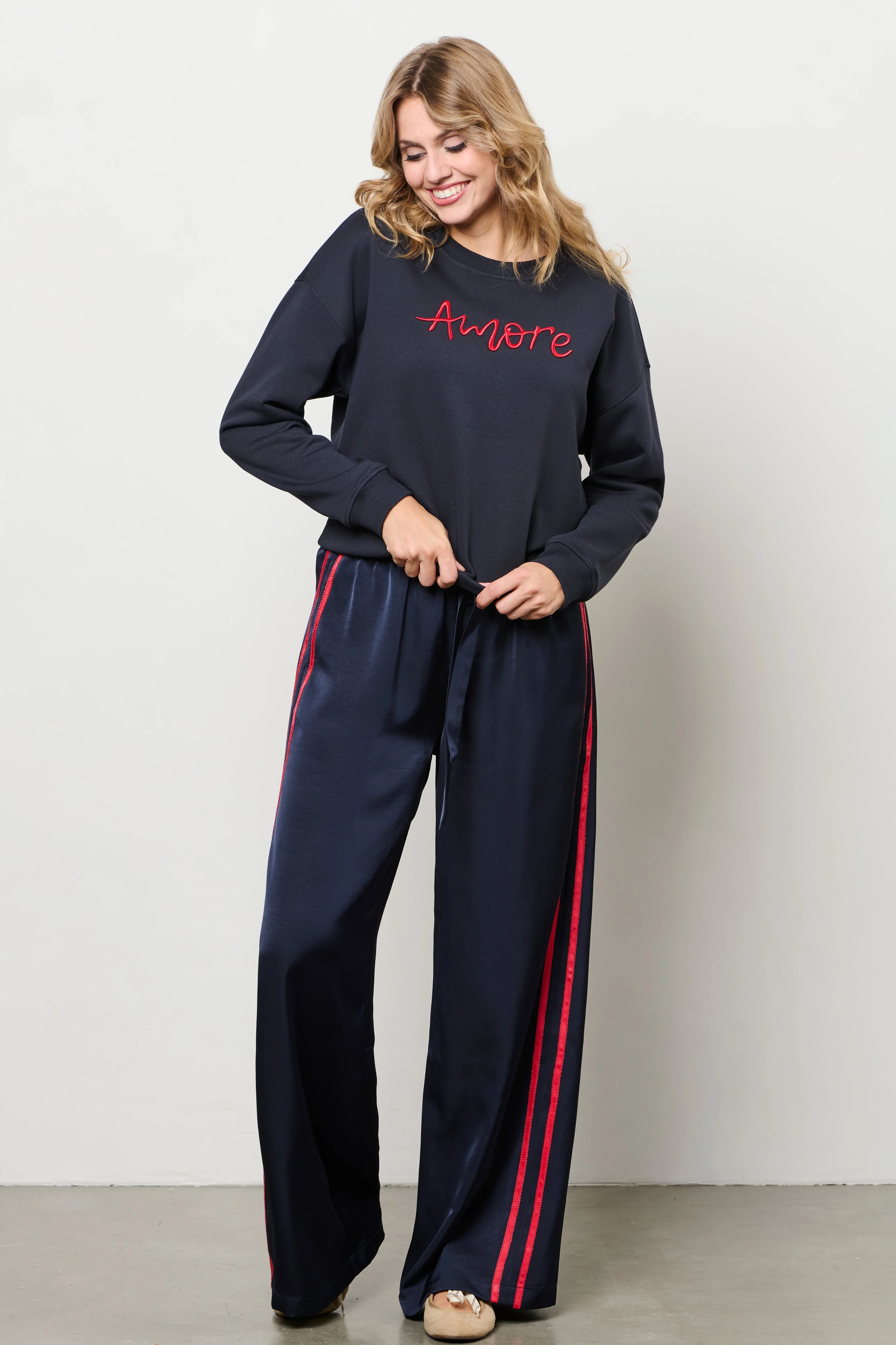 Broek Neomi Navy PA407 - Image 7