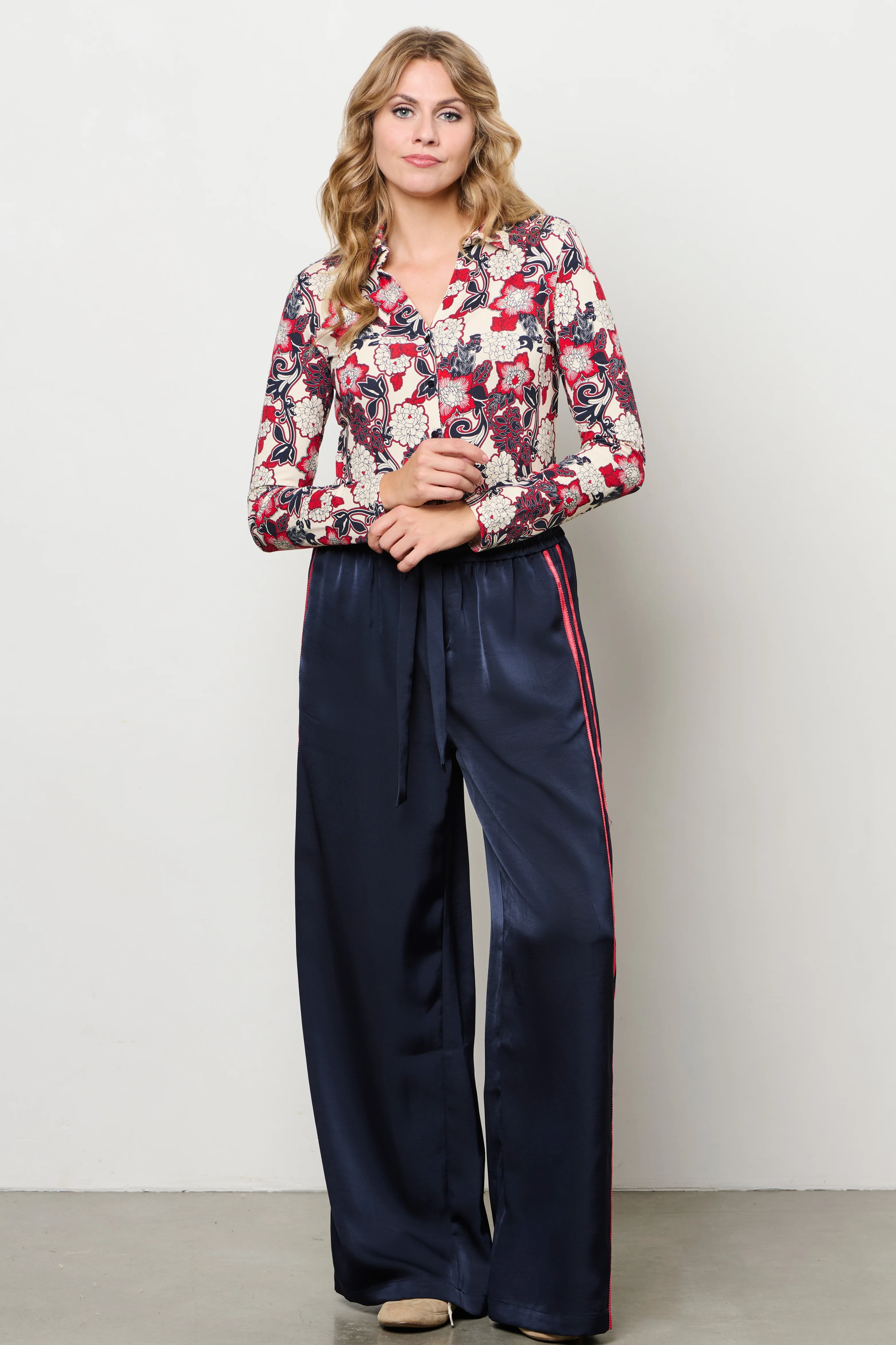 Broek Neomi Navy PA407 - Image 8