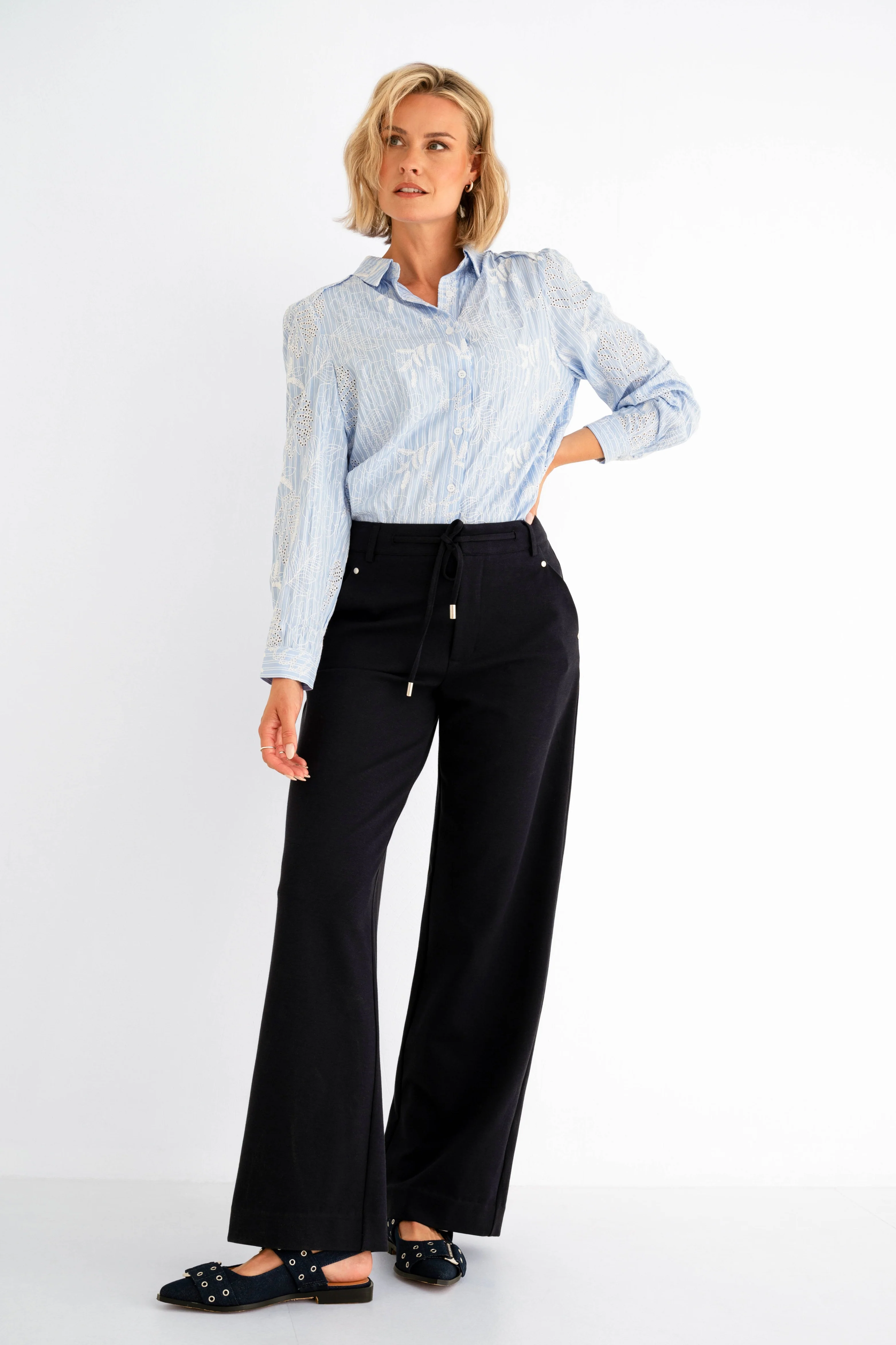 Broek Pajla Navy