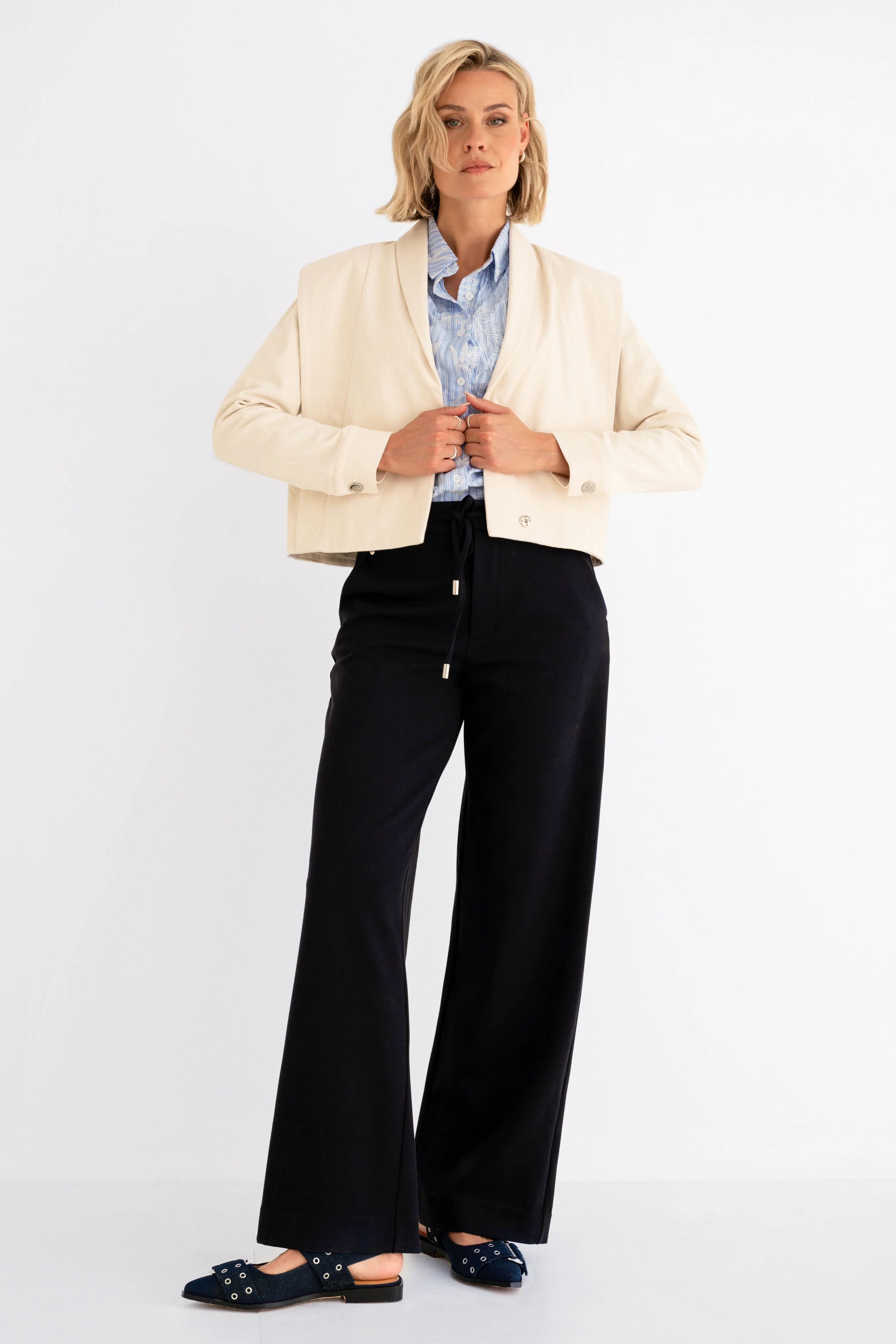 Broek Pajla Navy - Image 3