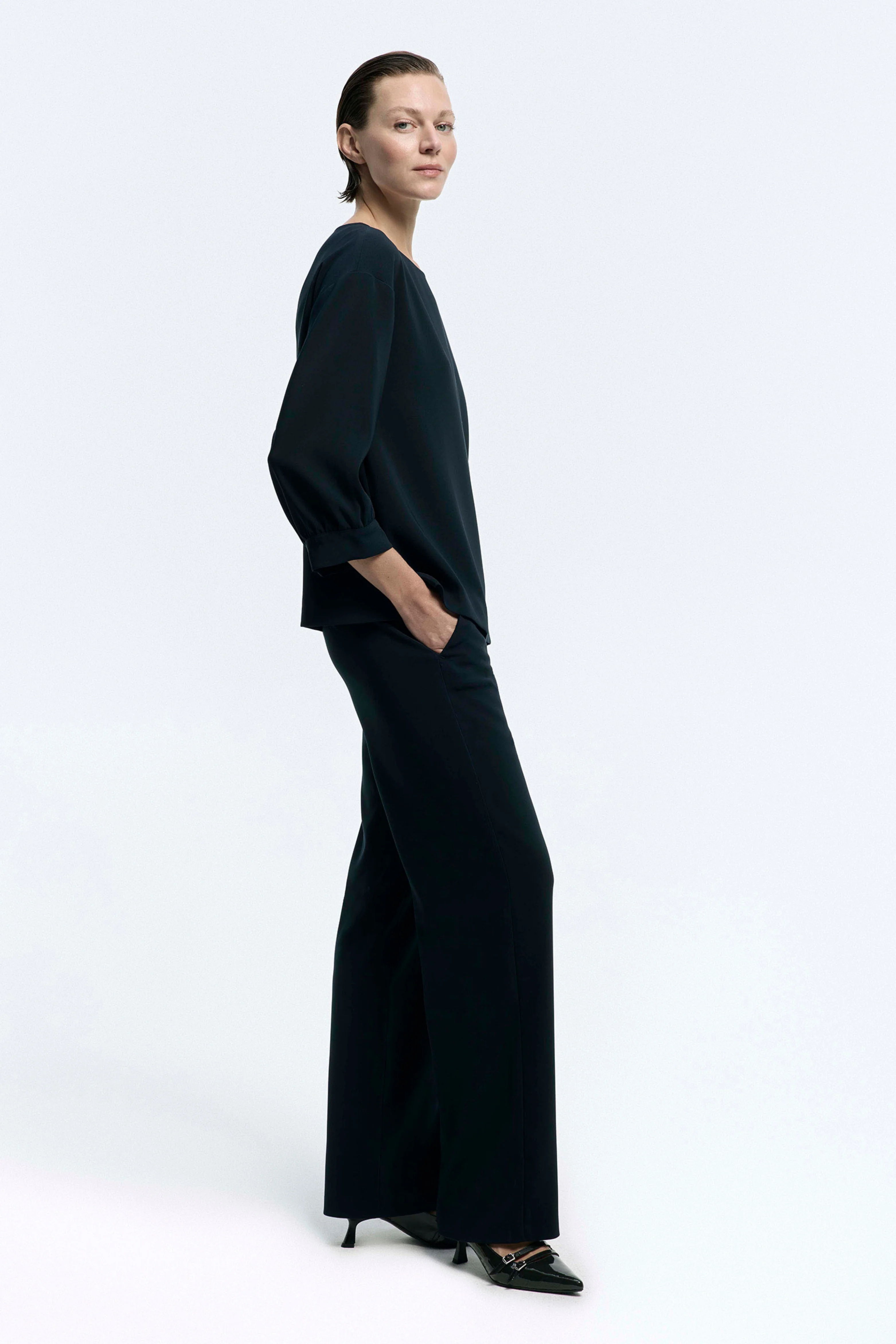 Broek Phocas Navy 01573-8800