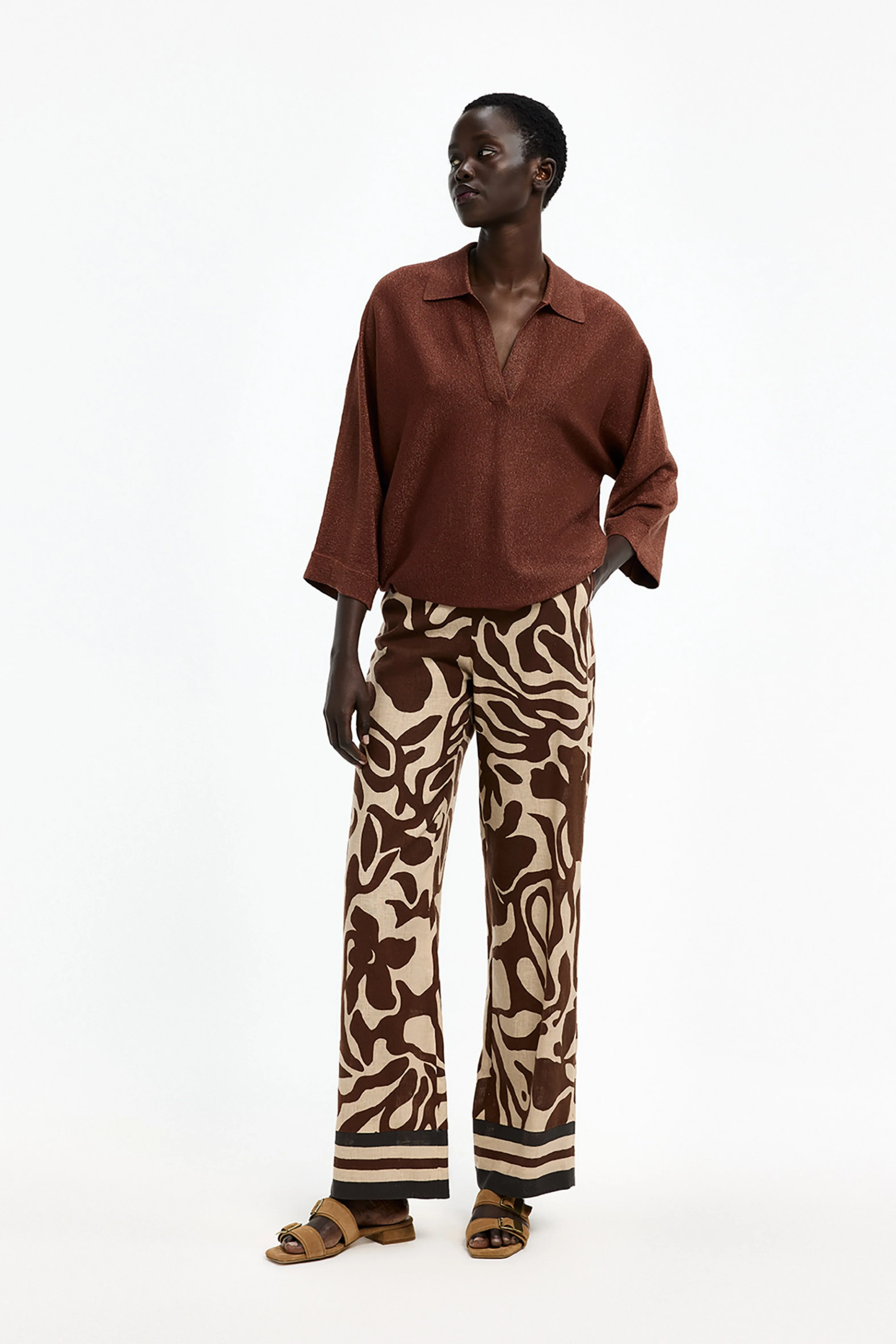 Broek Phocas Tobacco 61085-1715