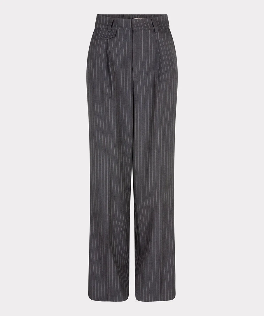 Broek pinstripe dark grey W24.10701 - Image 3
