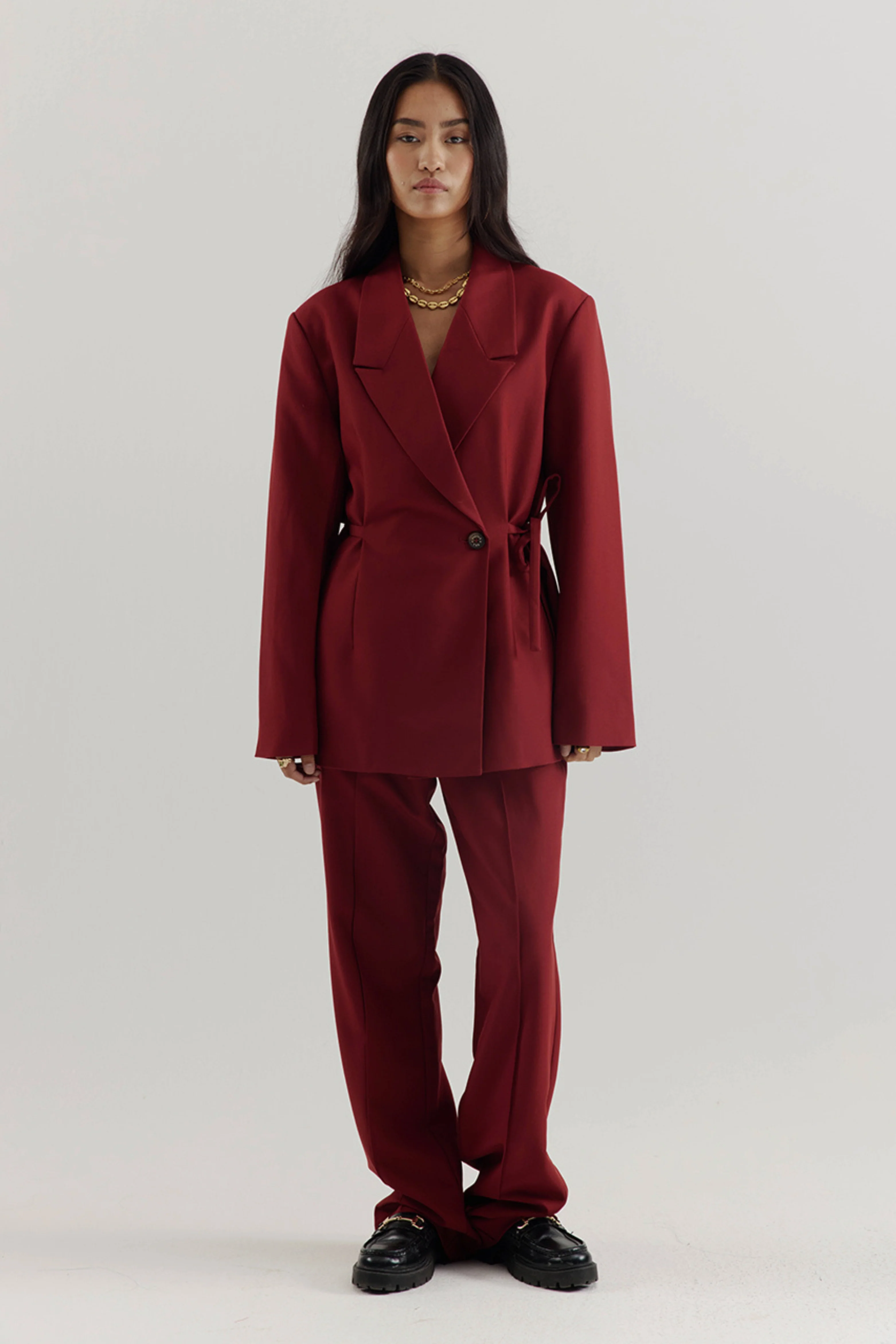 Broek Poppy Wine Berry AW25N105