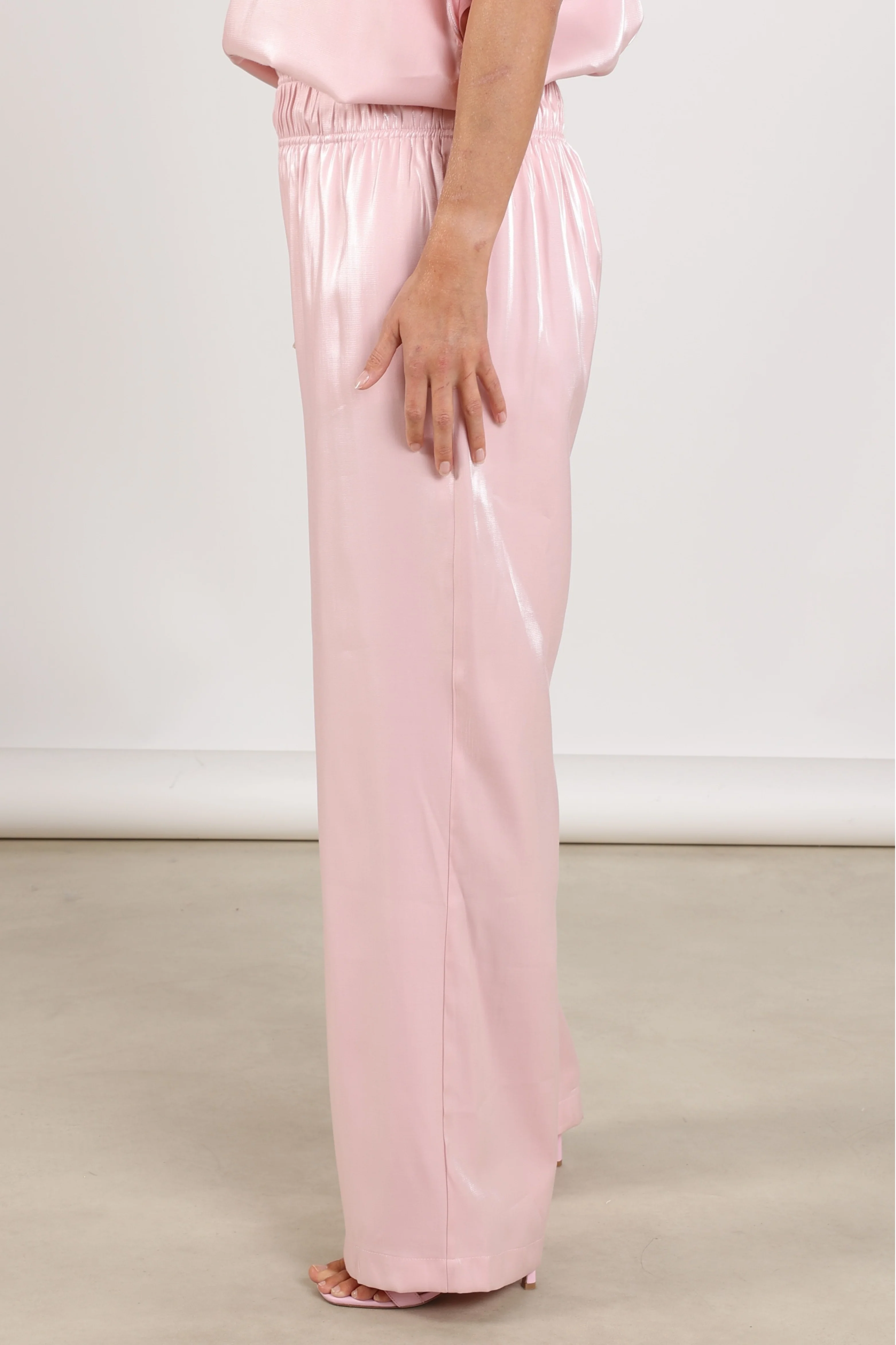 Broek Rubi Shiny Blush NKS09059 - Image 5