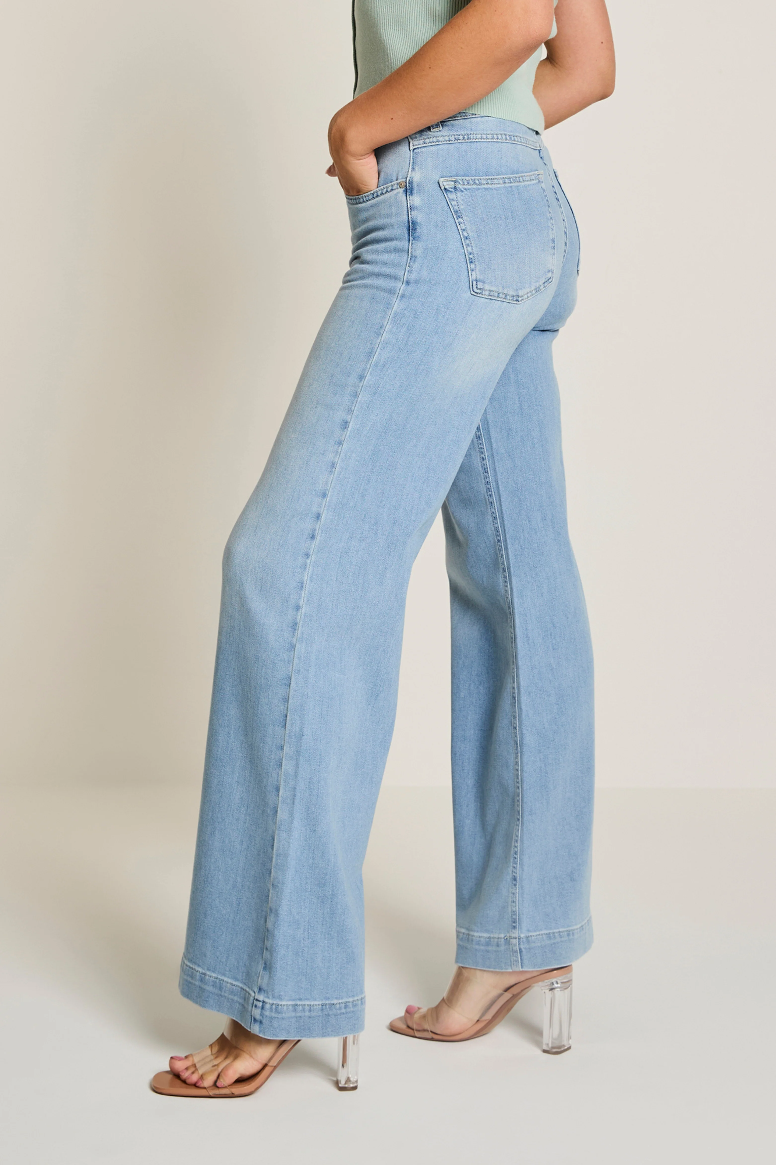 Broek Scotty Used Sky SS261266366 L32 - Image 3