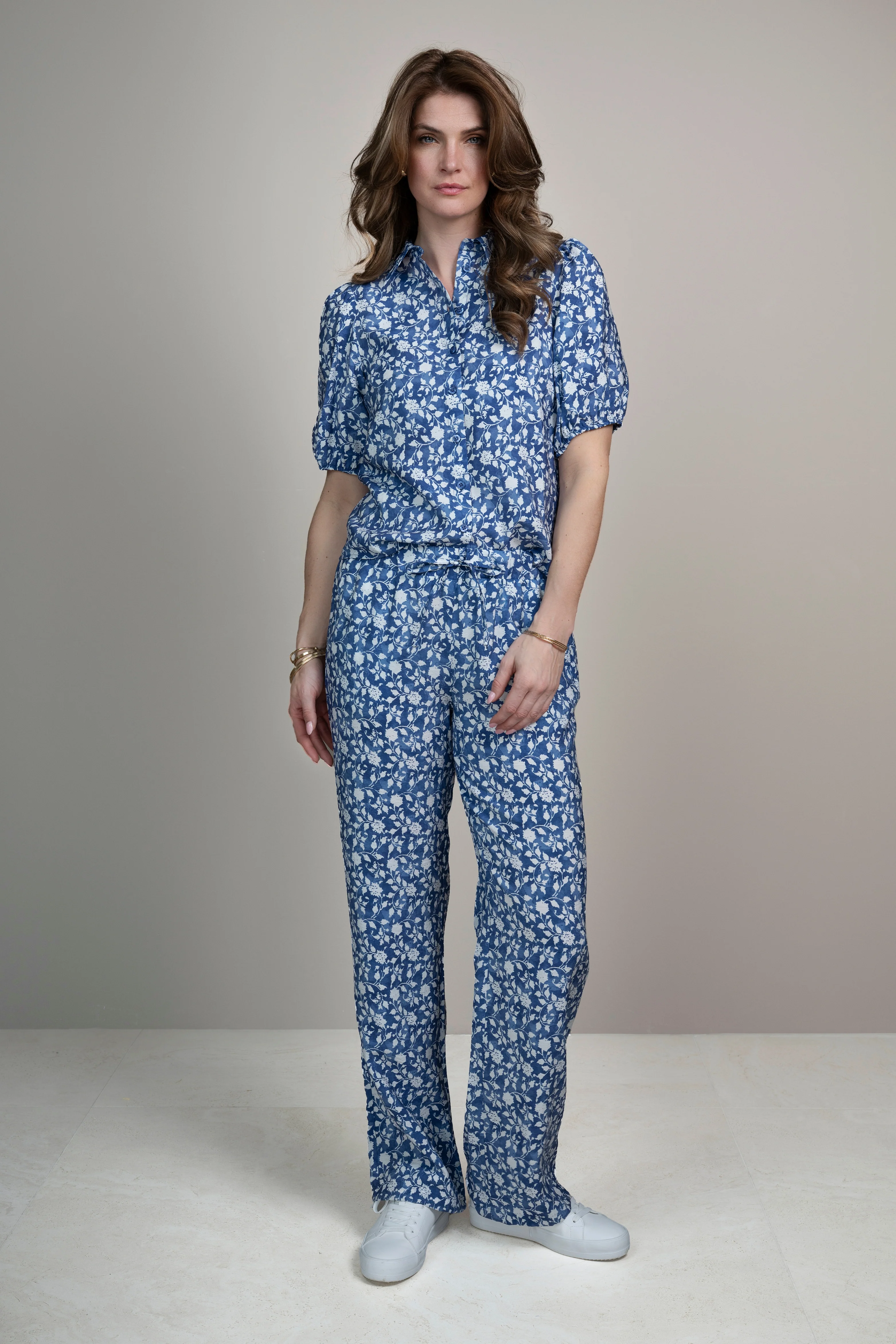 Broek Sophia Greek Flowers