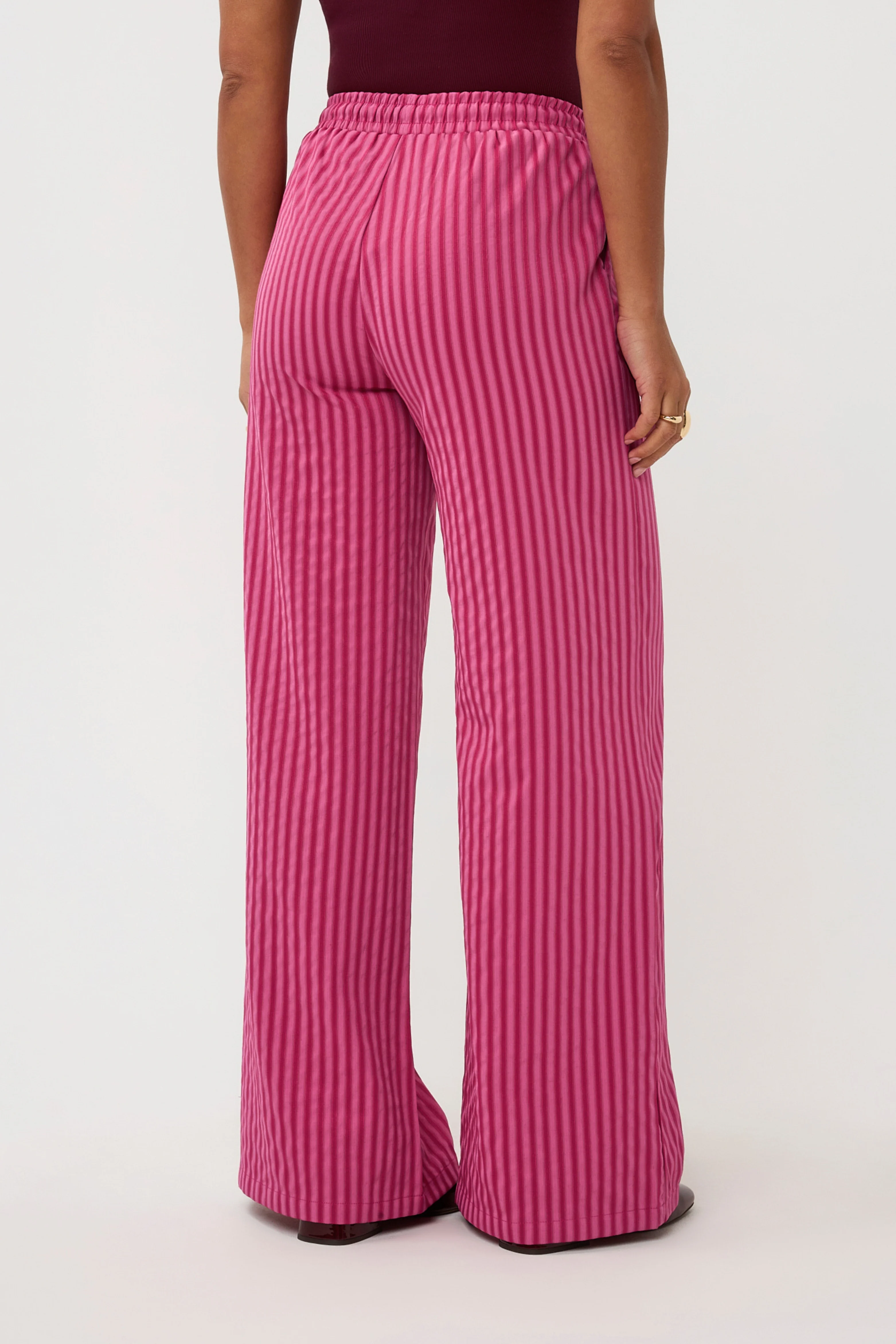 Broek Thirza Berry Pink Tall - Image 5