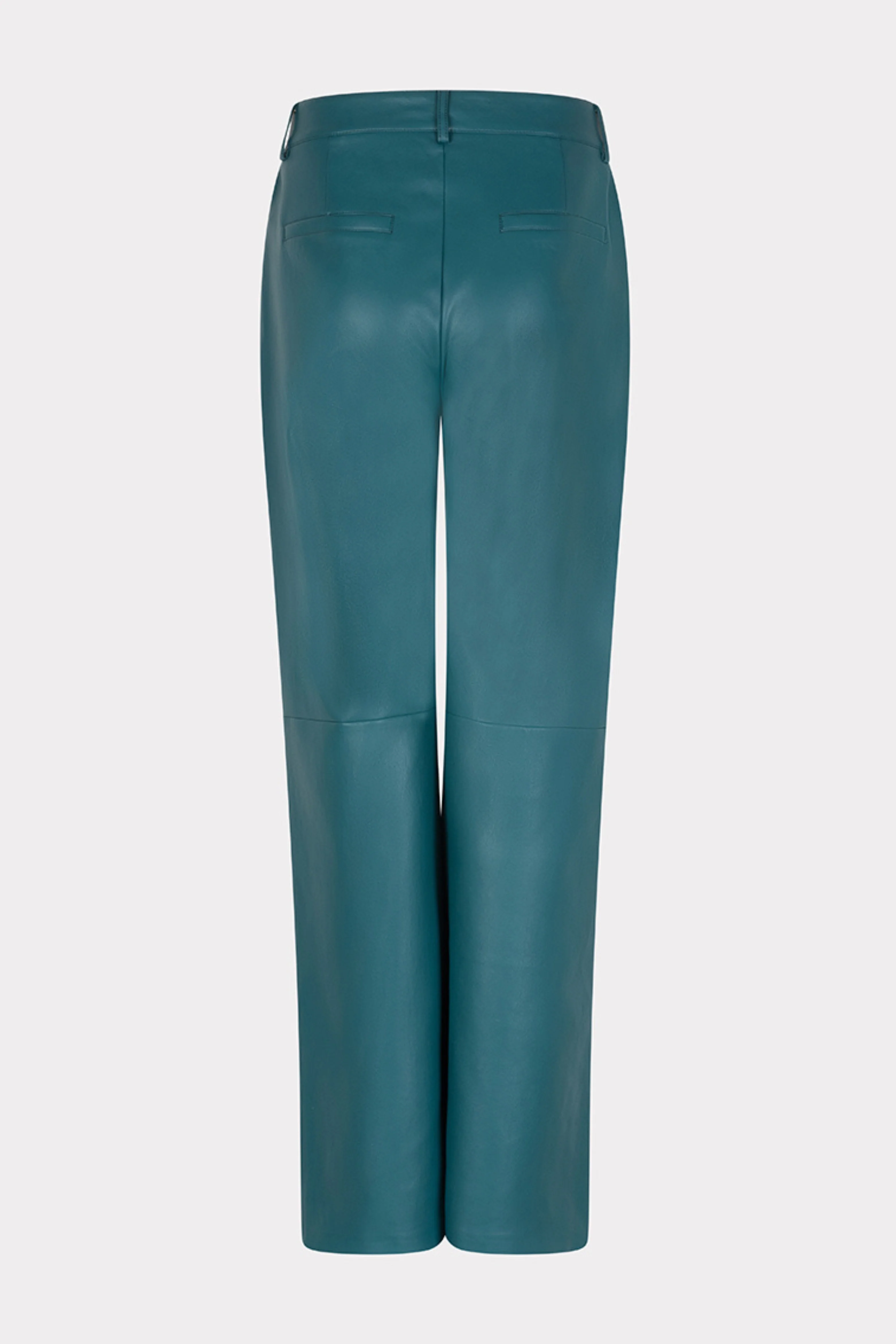 Broek Wide Leg PU Teal W25.11708 - Image 6