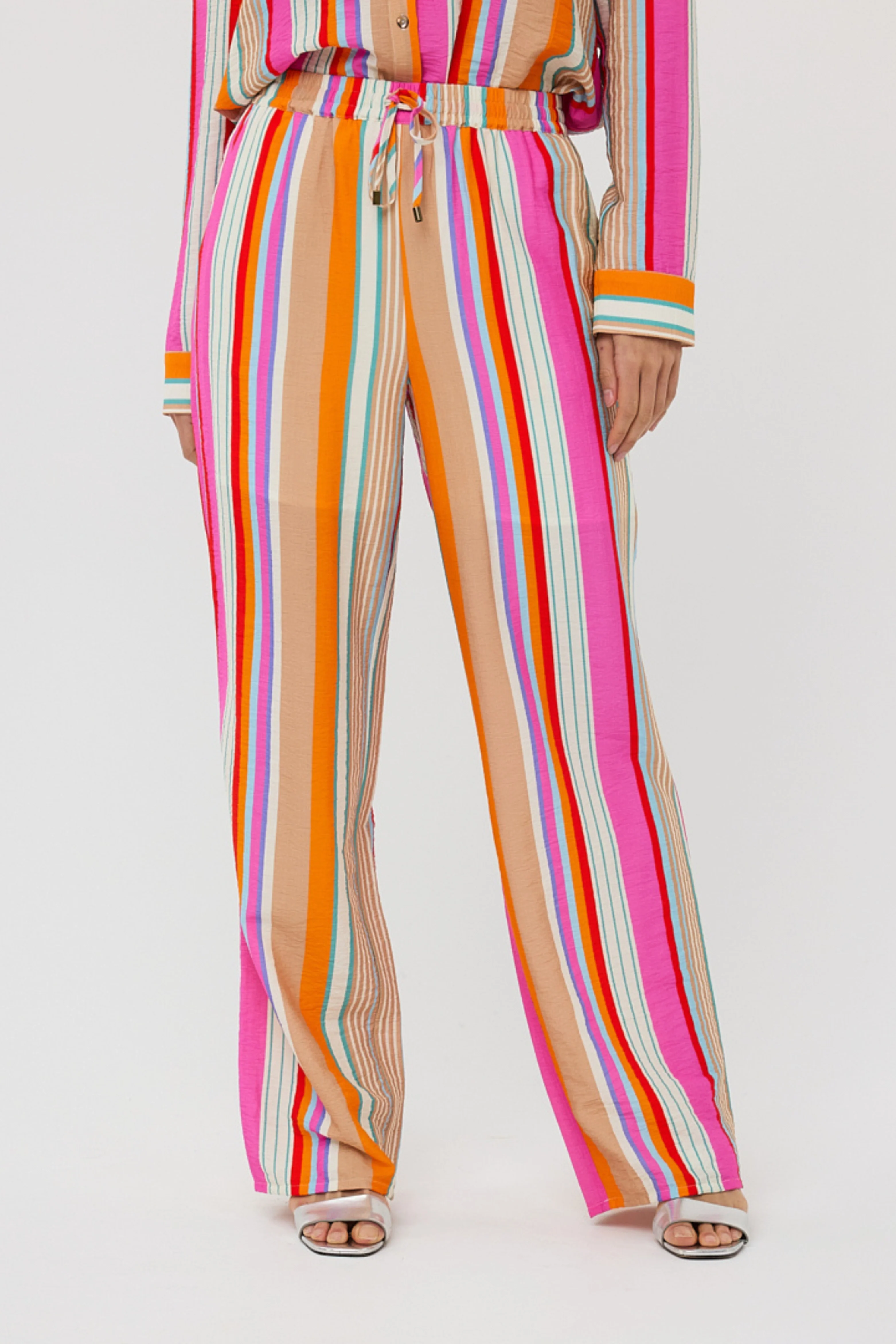 Broek Wide Striped Print HS25.15201 - Image 4