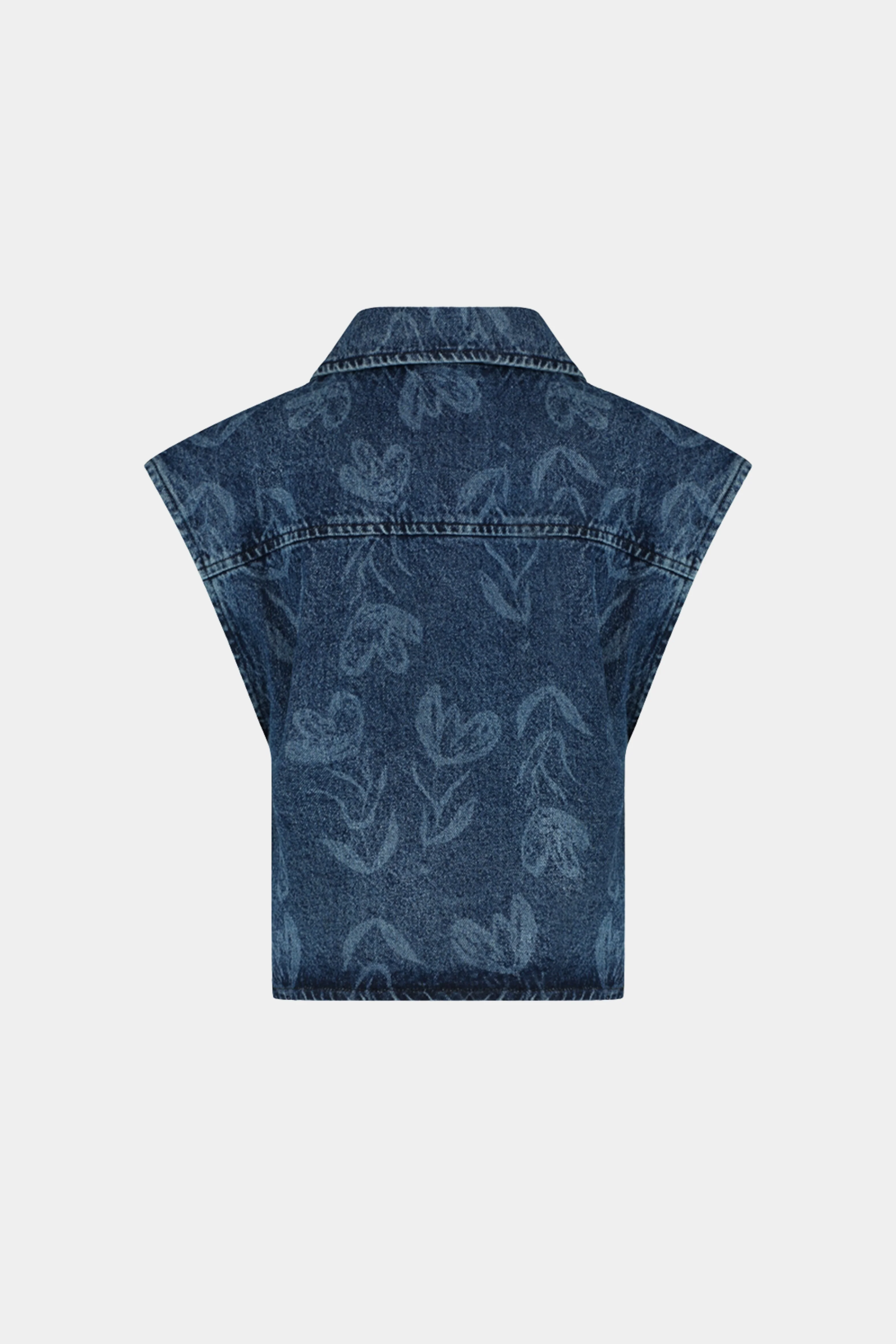 Gilet Esmee Mid Blue SS6D203 - Image 4