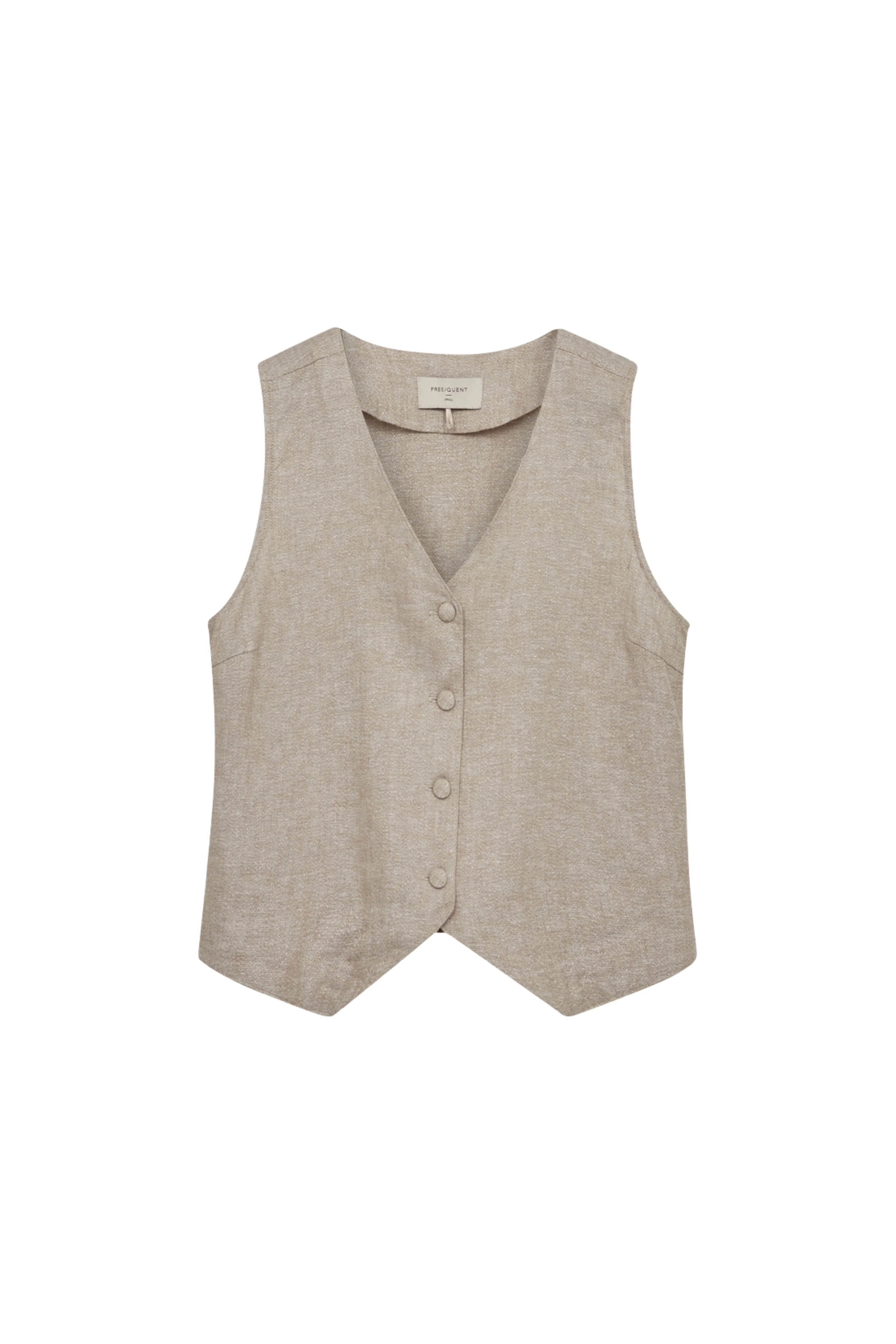 Gilet Fqlavasi Sand Melange Silver 208145 - Image 3