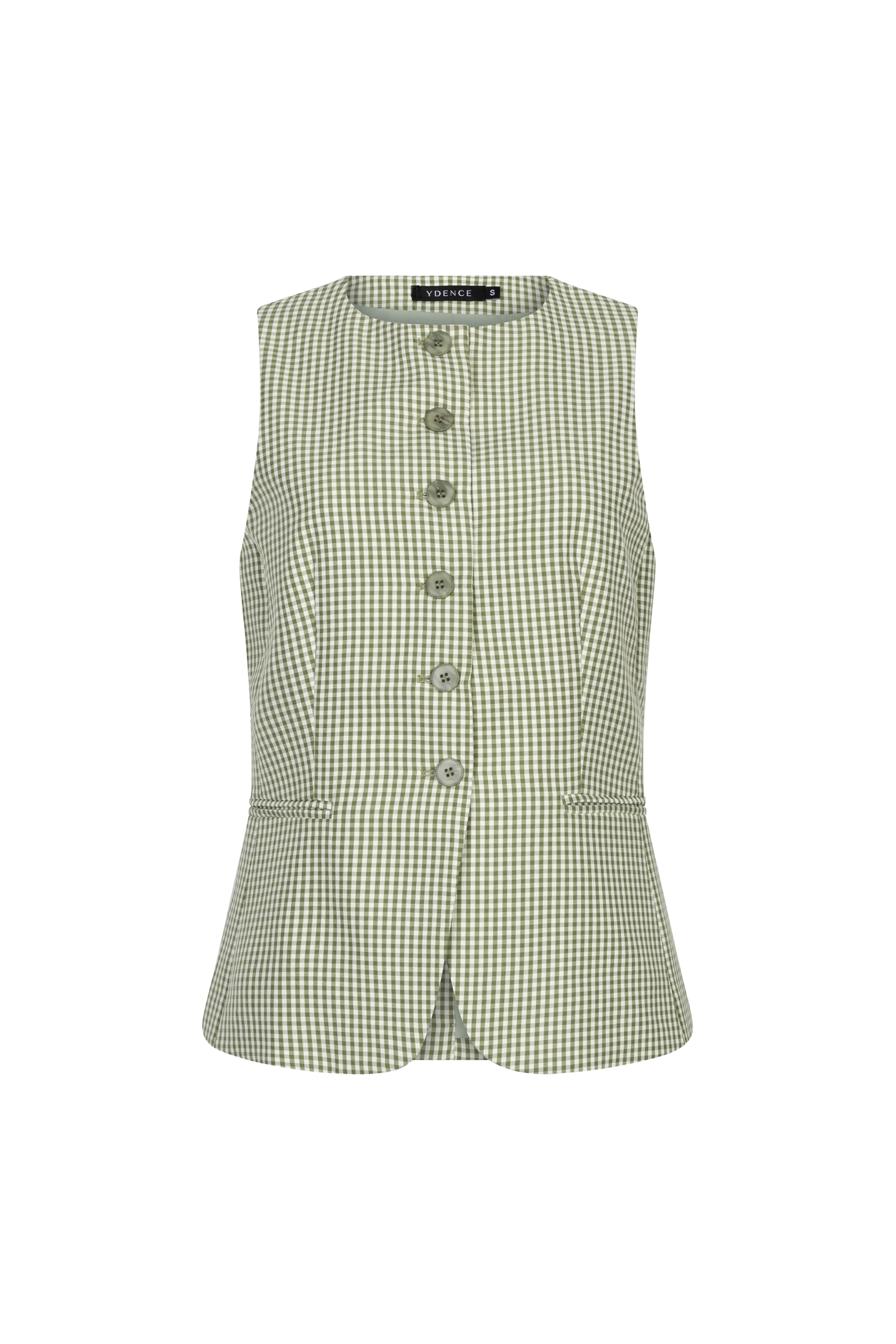 Gilet Jette Green Check - Image 3