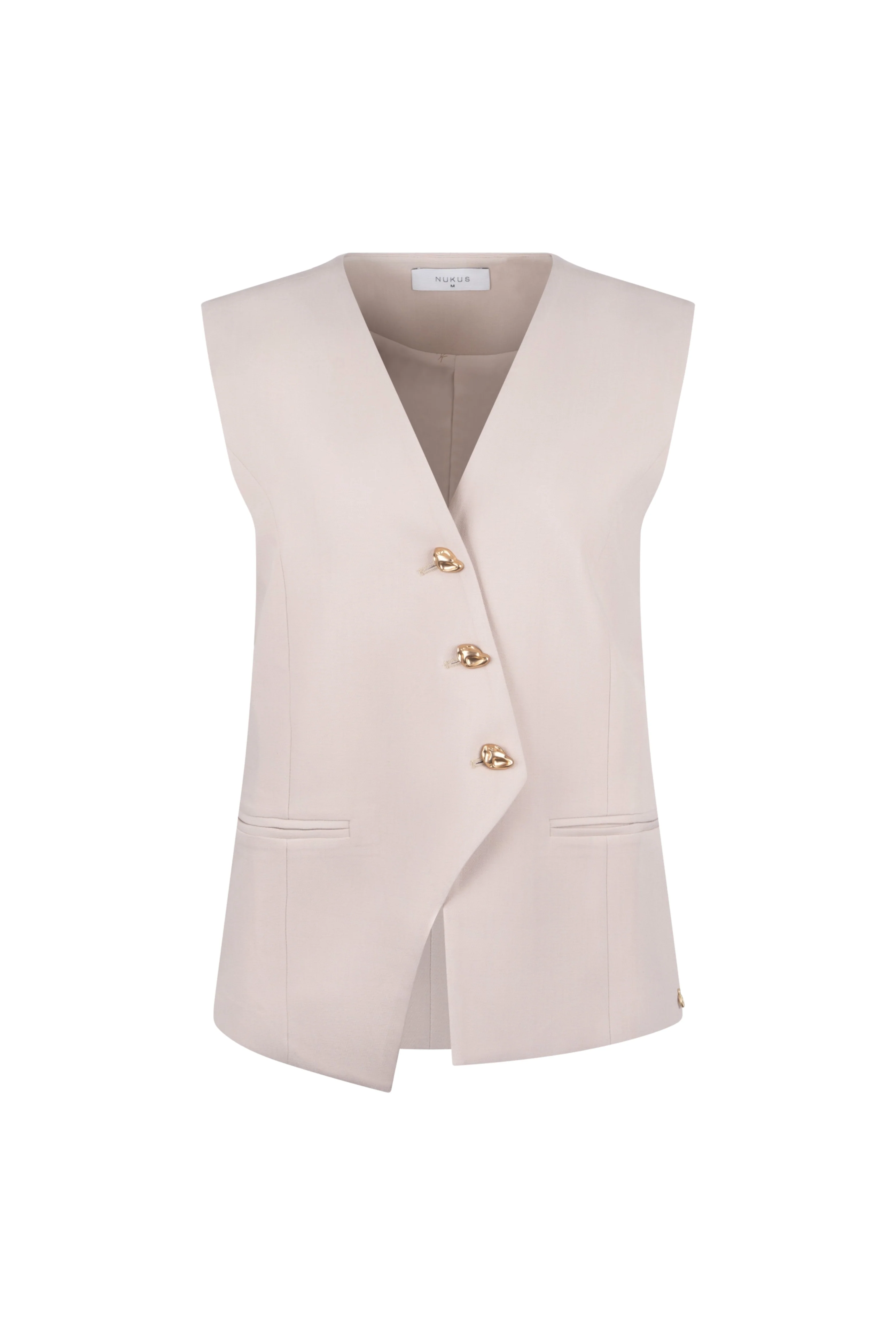 Gilet Julia Sand NKS08028 - Image 2