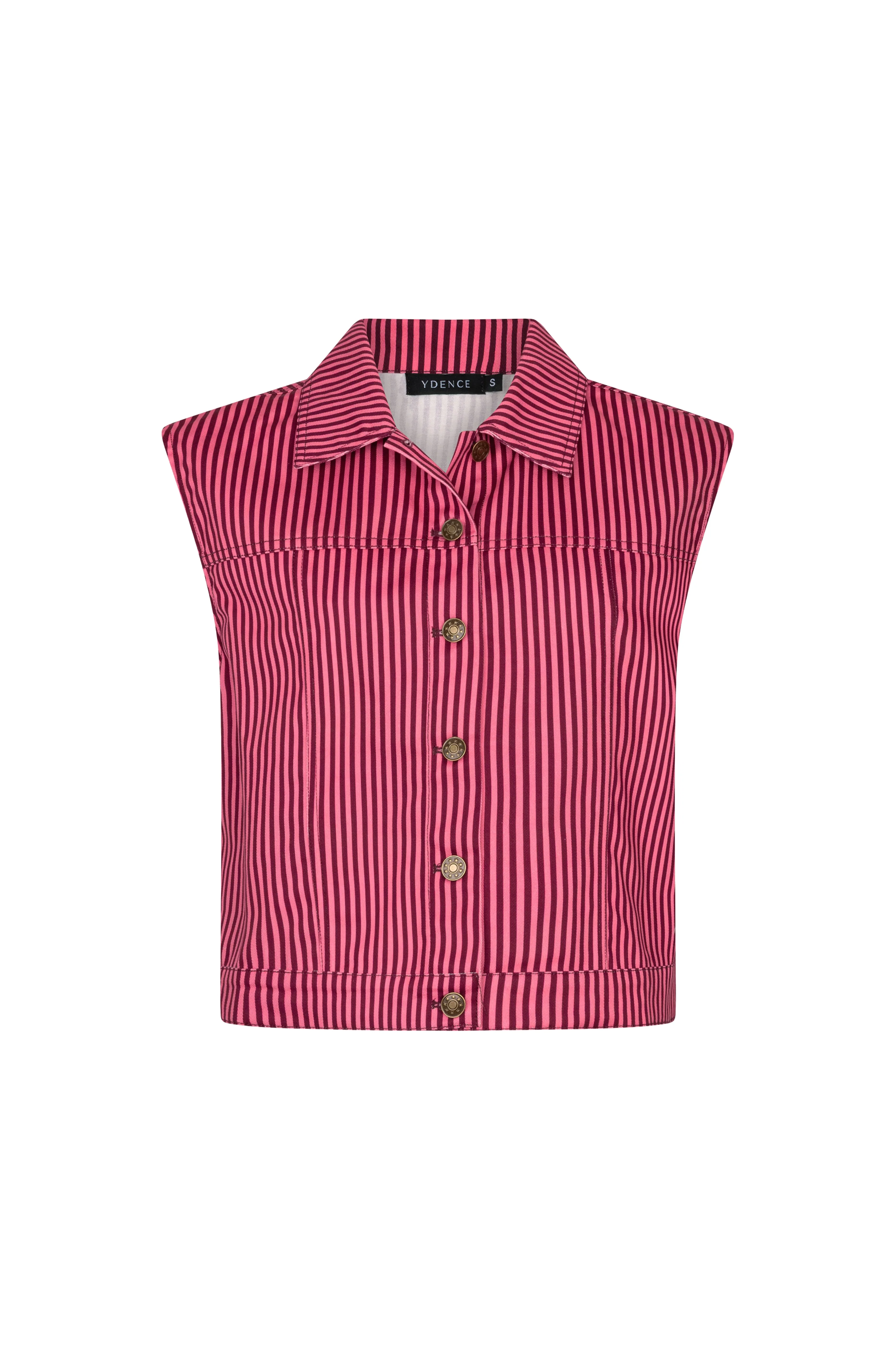 Gilet Marit Coral Pink Burgundy - Image 5