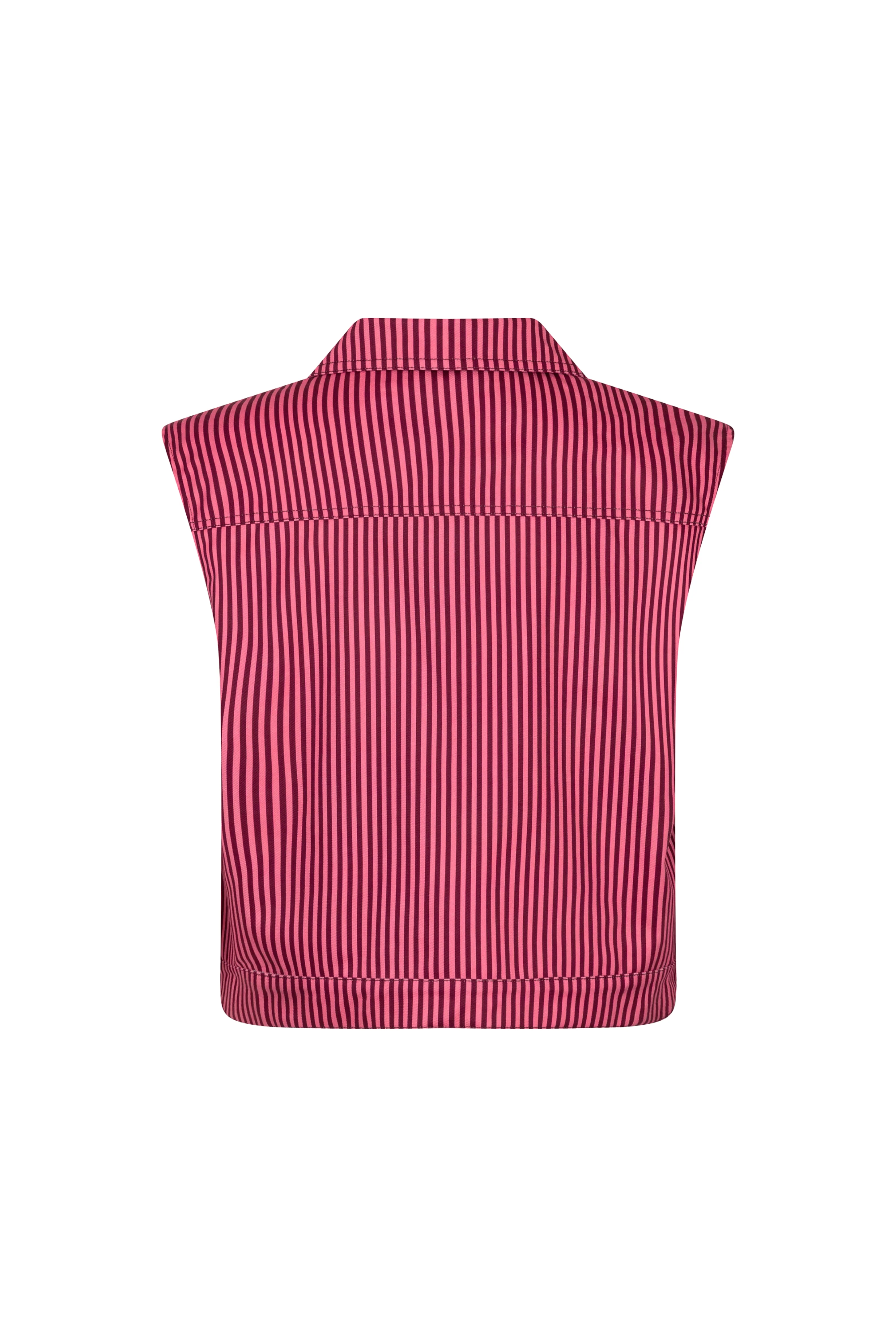 Gilet Marit Coral Pink Burgundy - Image 6