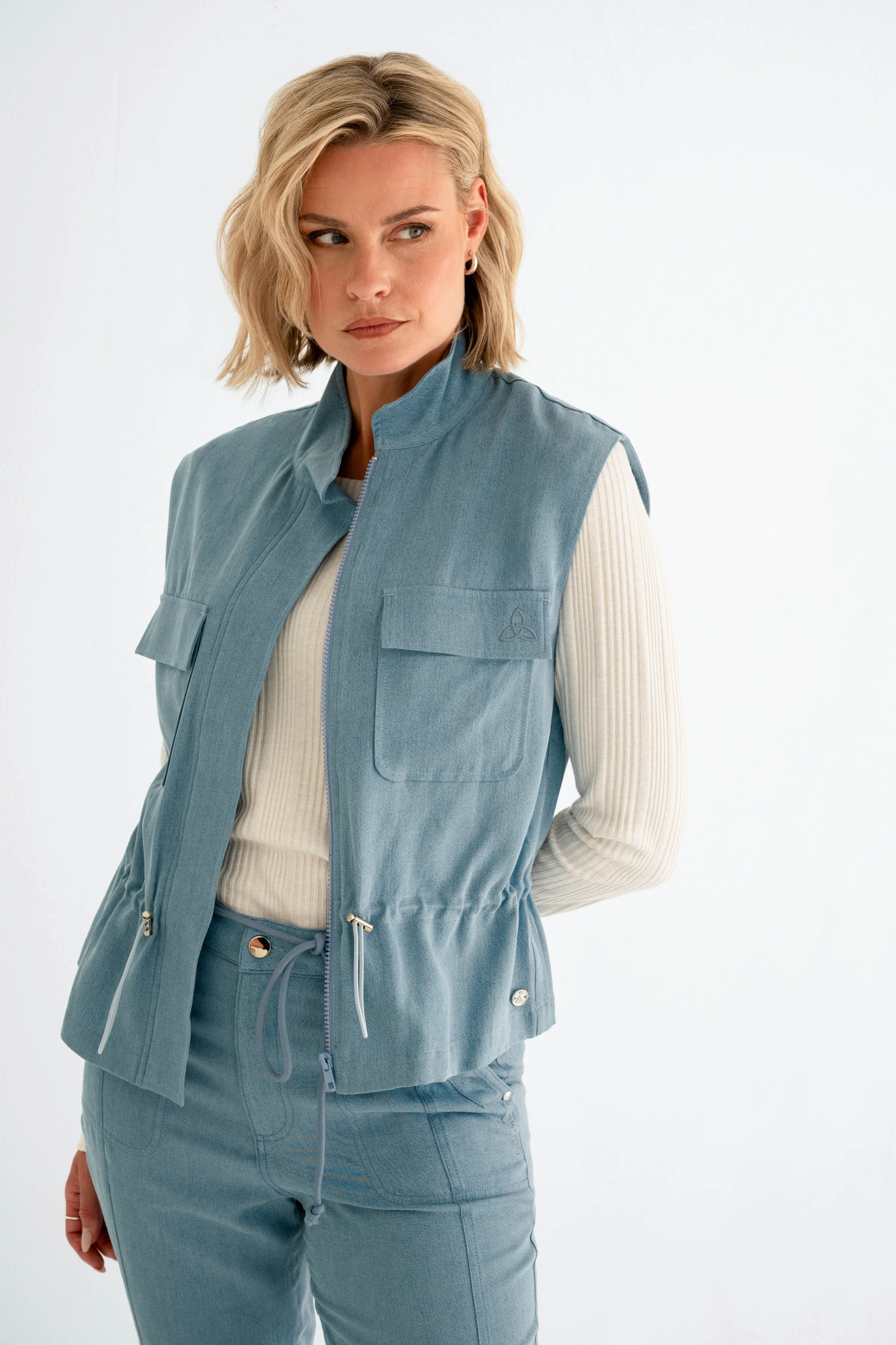 Gilet Steff Jeans Blue