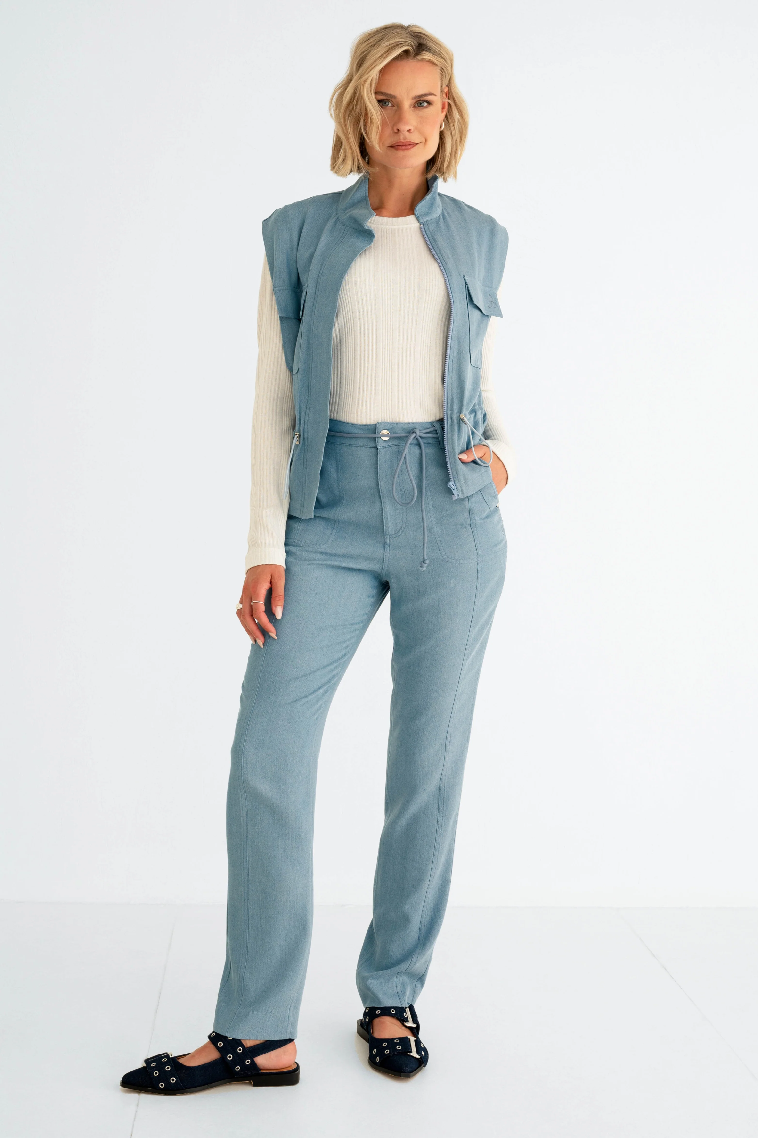 Gilet Steff Jeans Blue - Image 6
