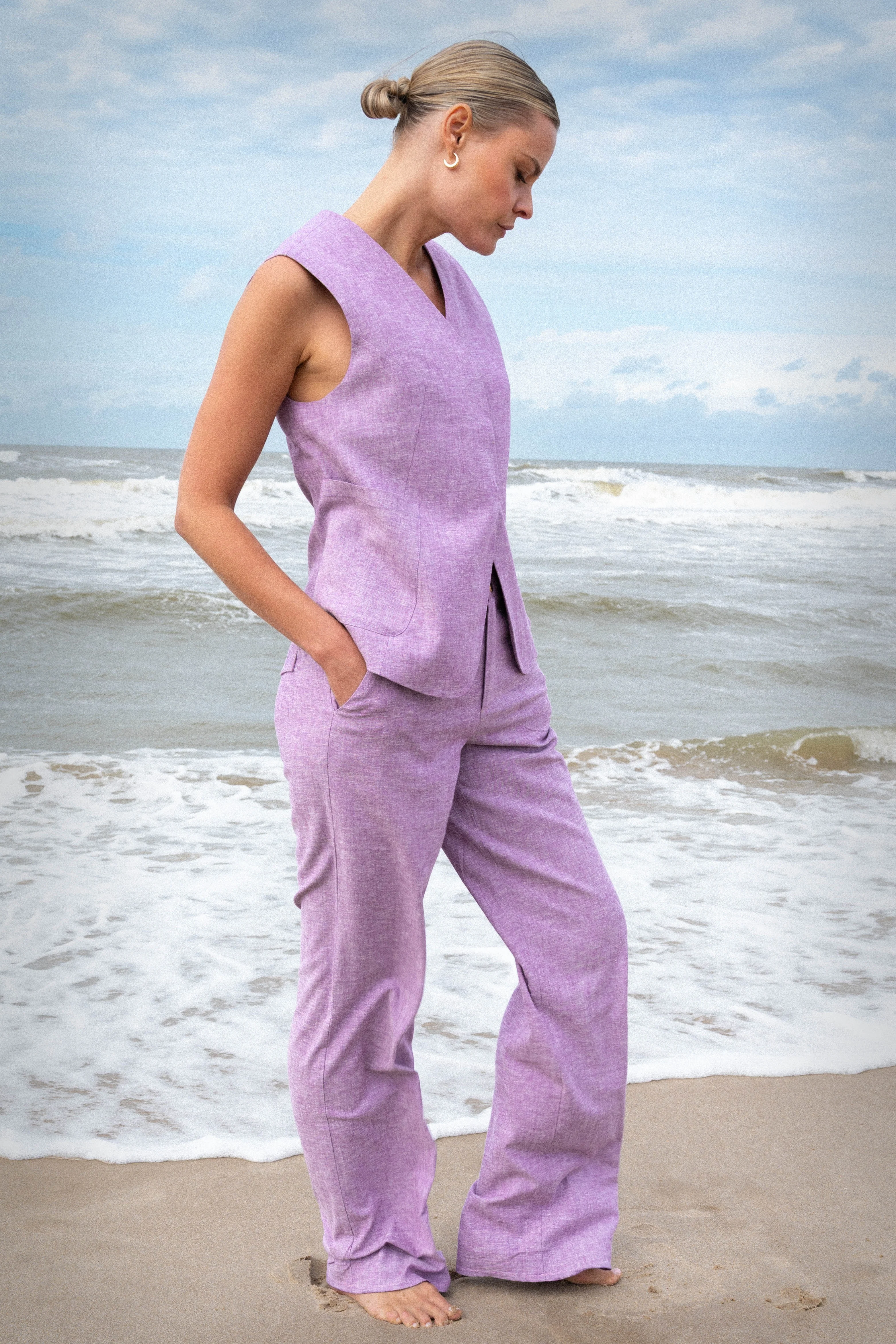 Gilet Toss Lilac - Image 4