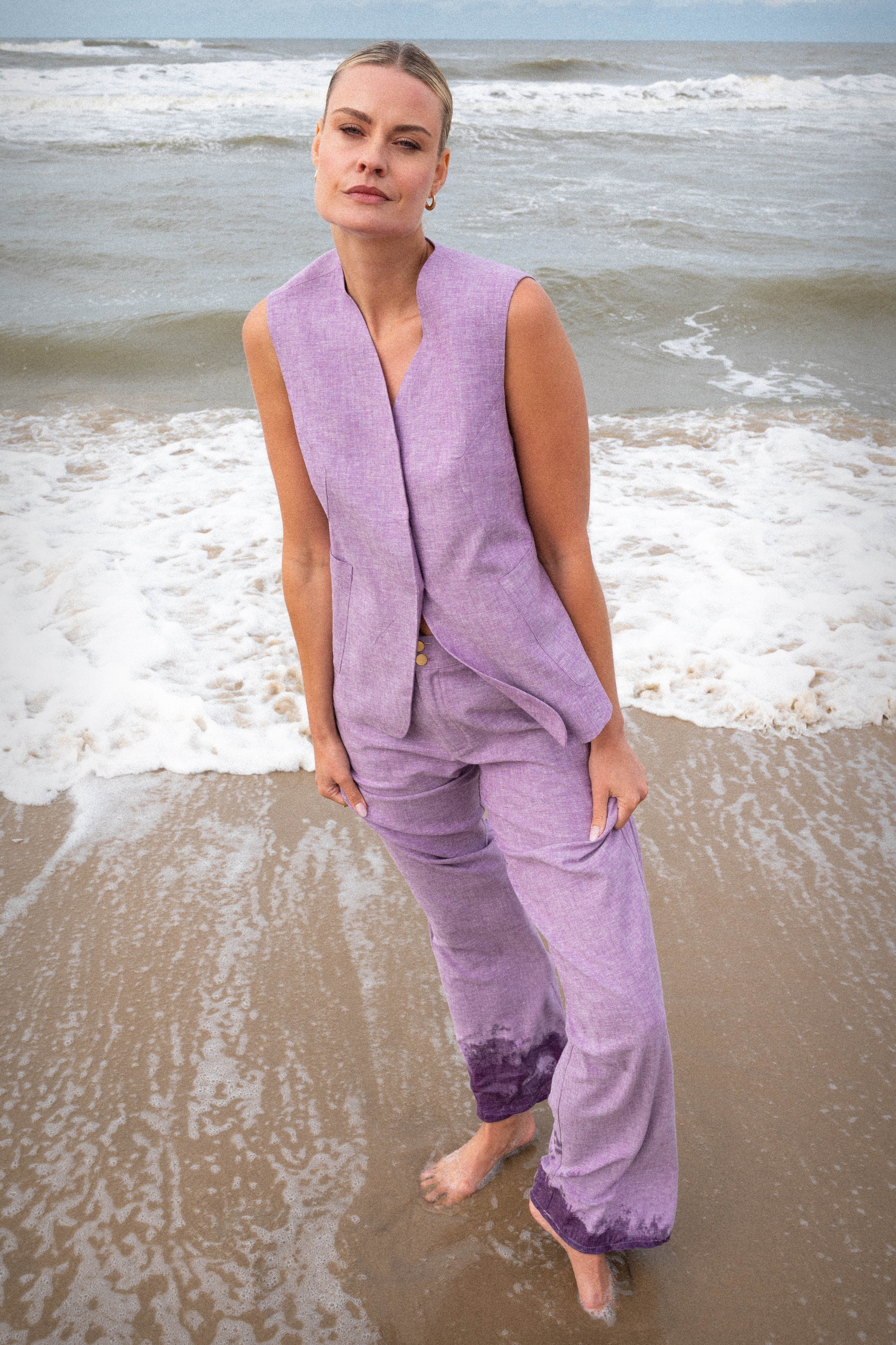 Gilet Toss Lilac - Image 5