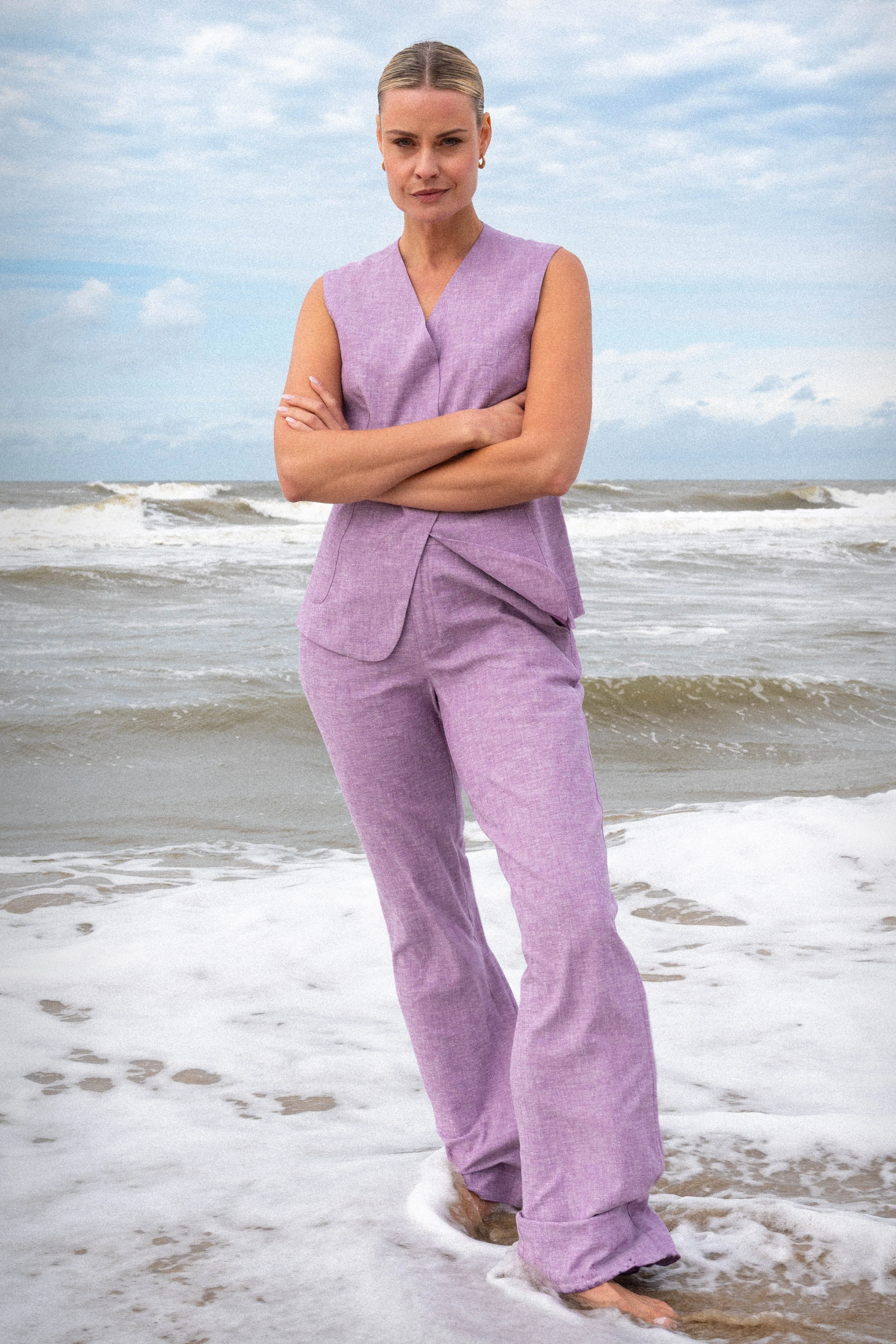 Gilet Toss Lilac - Image 7