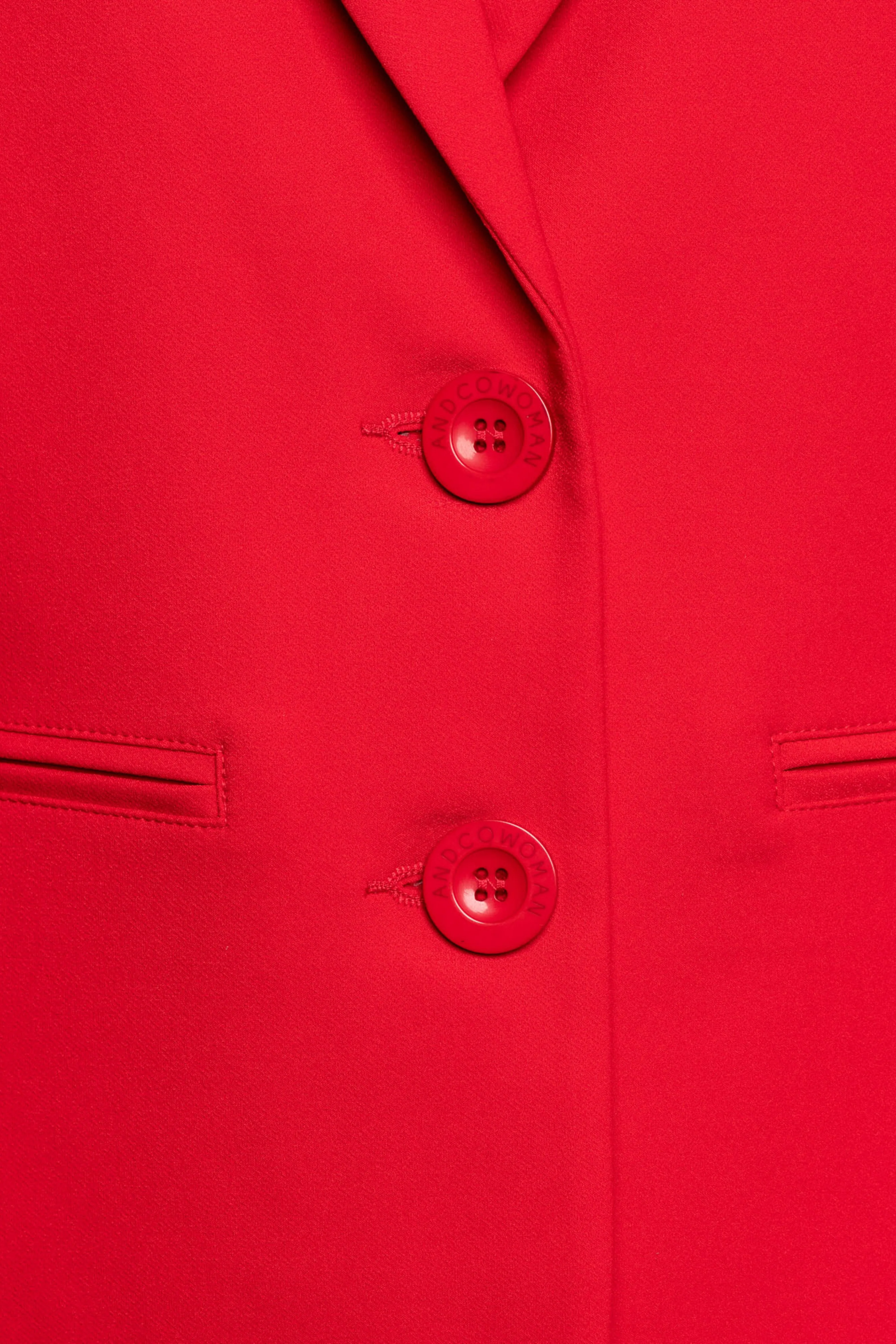 Heavy Travel Blazer Phileine Red BZ167 - Image 9
