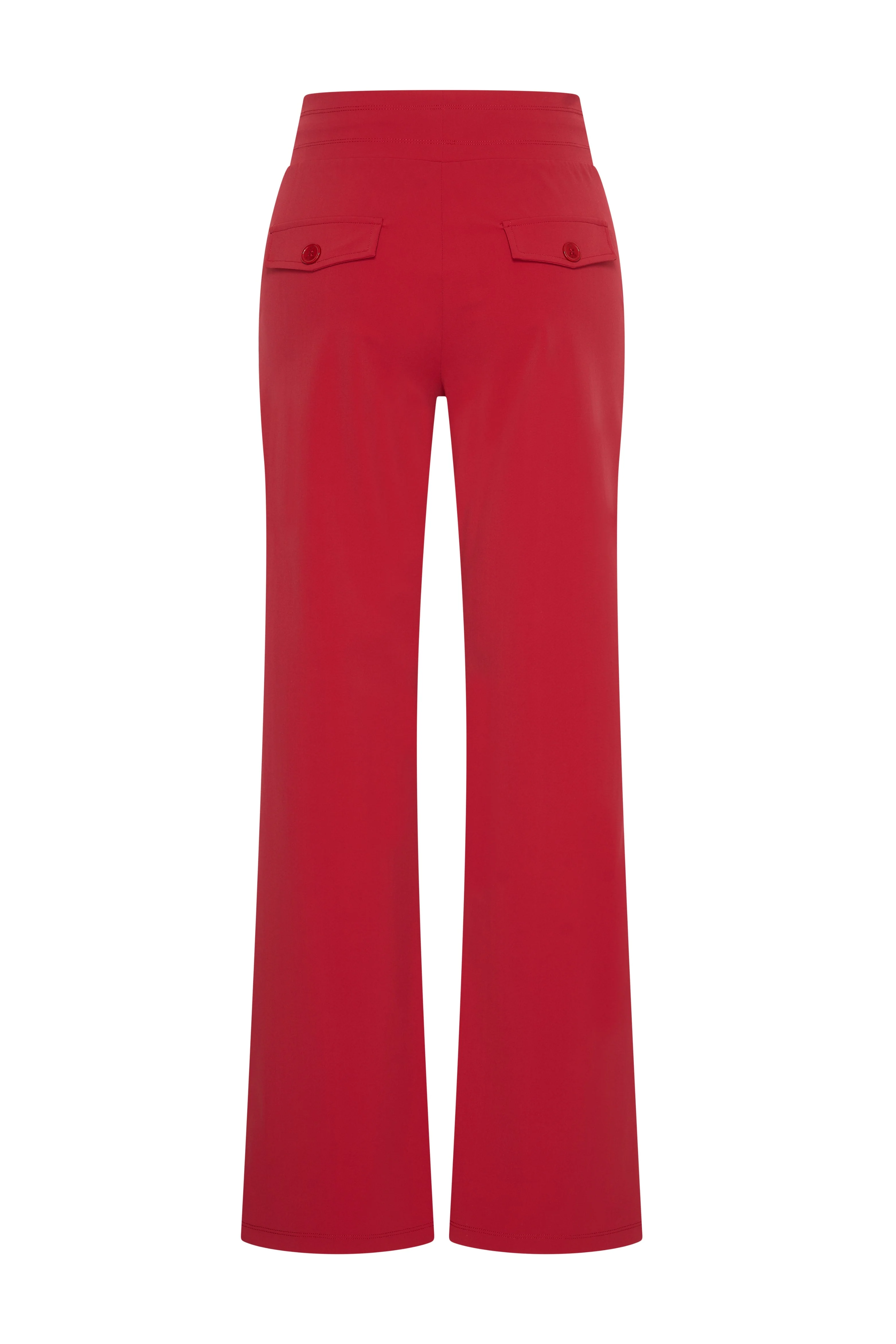 Heavy Travel Broek Flared Red 202136 - Image 4