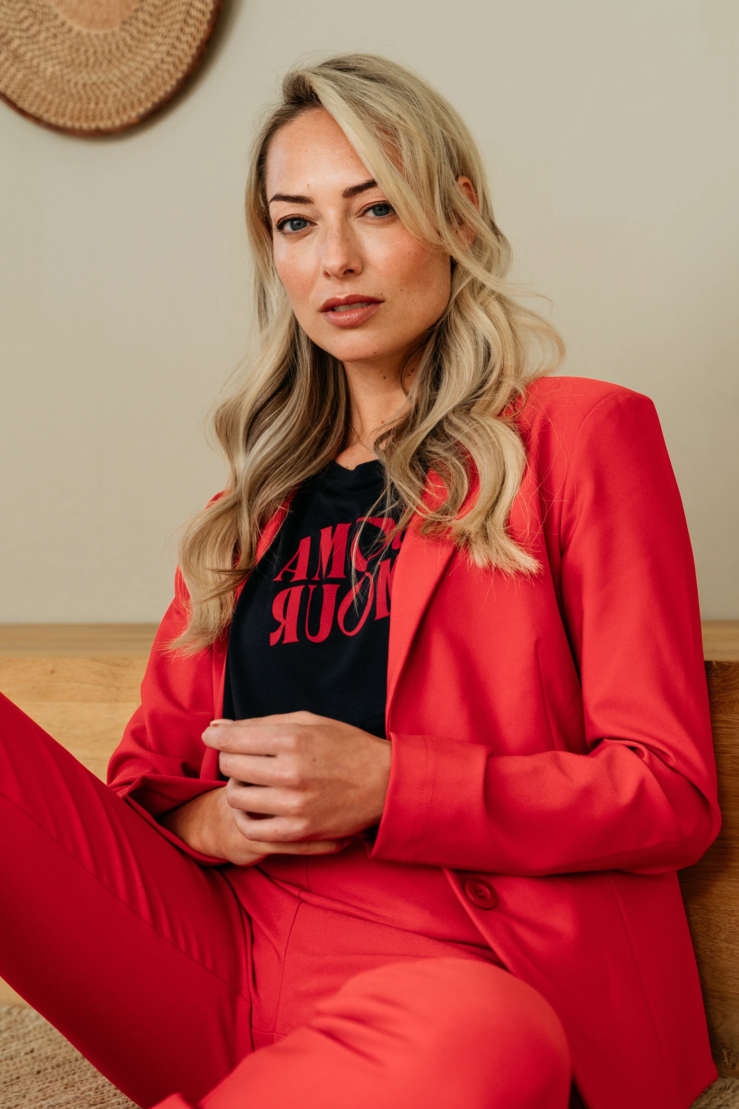 Heavy Travel Broek Pacey Red PA343 - Image 3