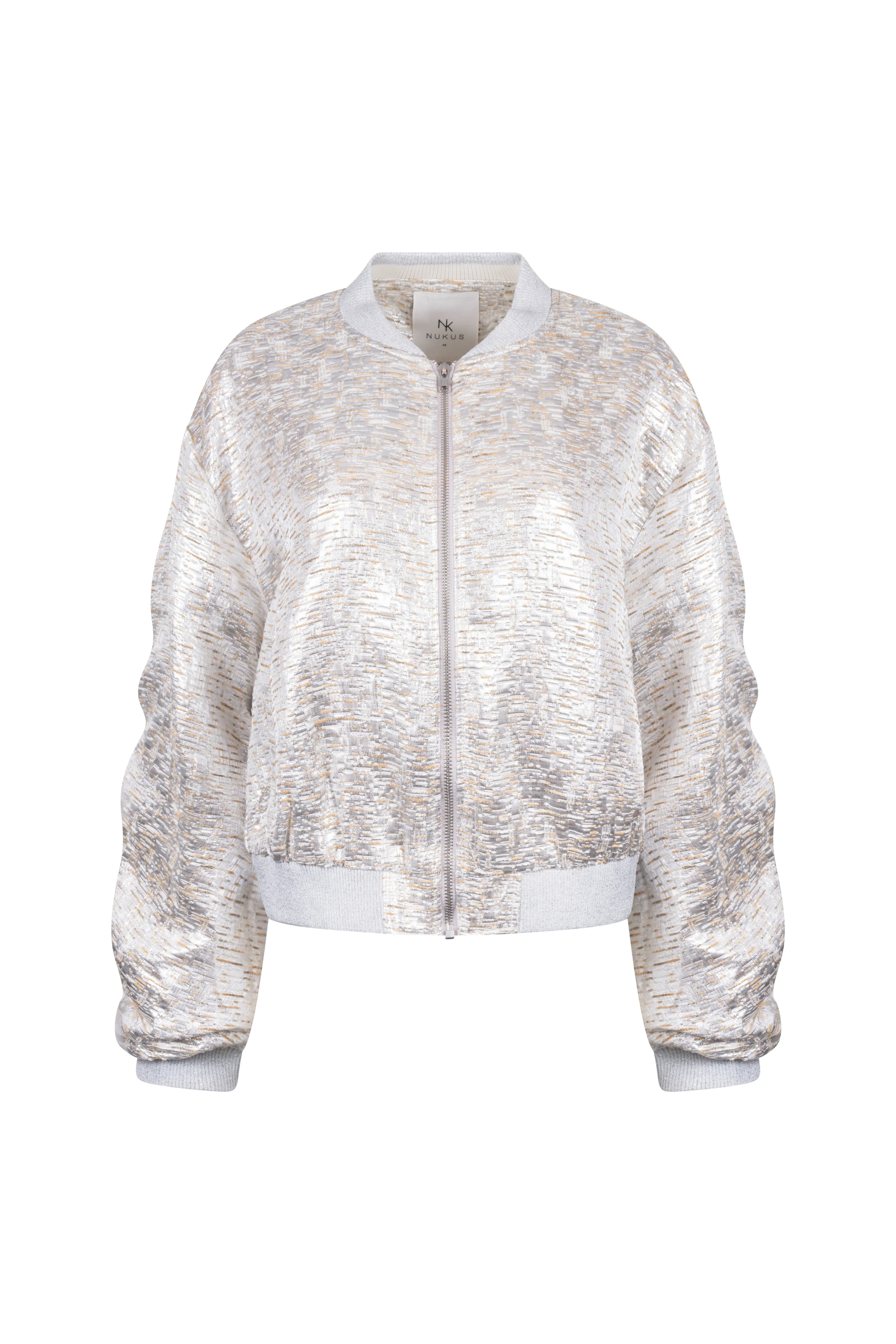 Jacket Babette Silver Camel NKS13096 - Image 2