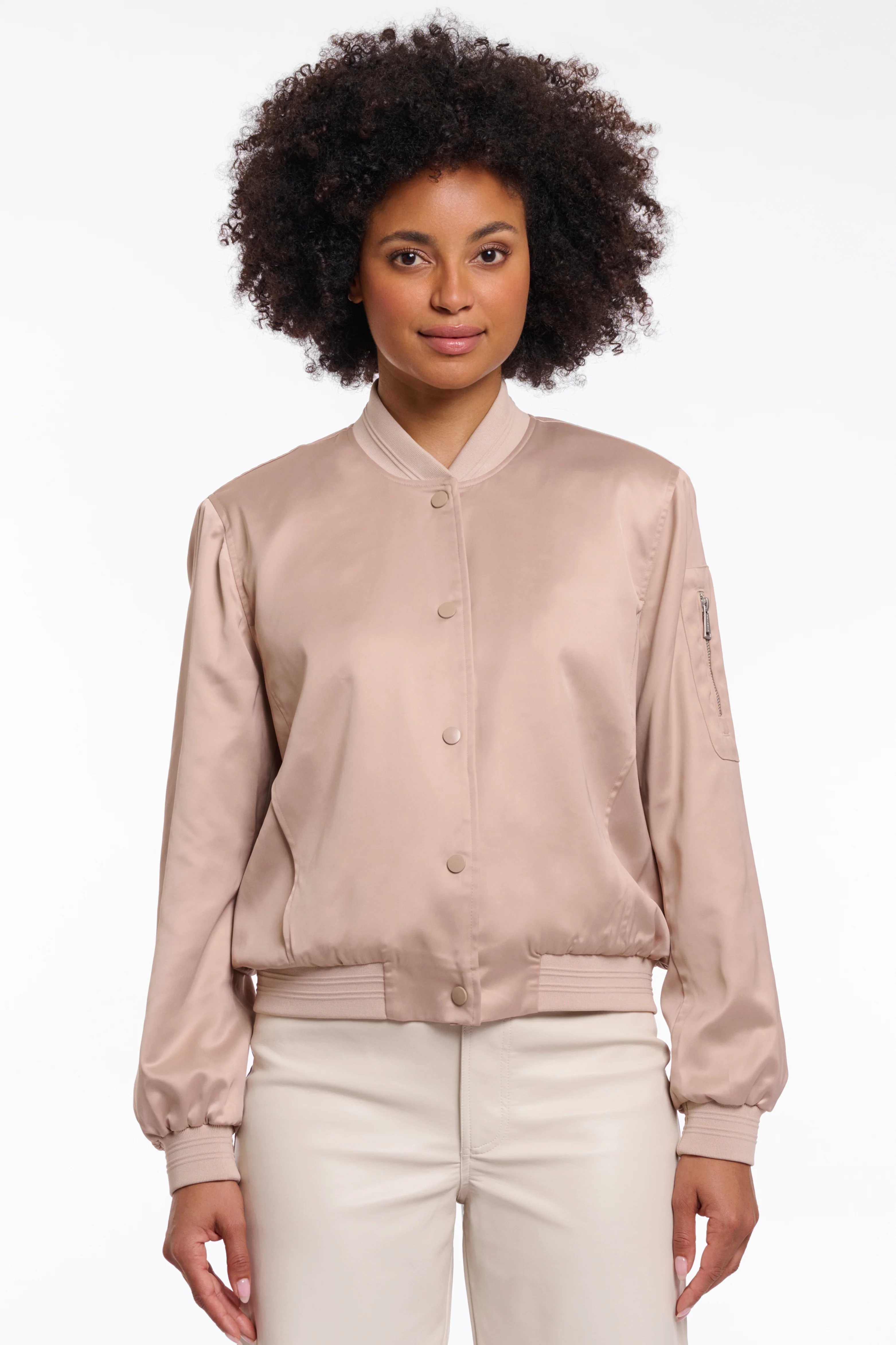 Jacket Banner Bomber Smoked Pearl