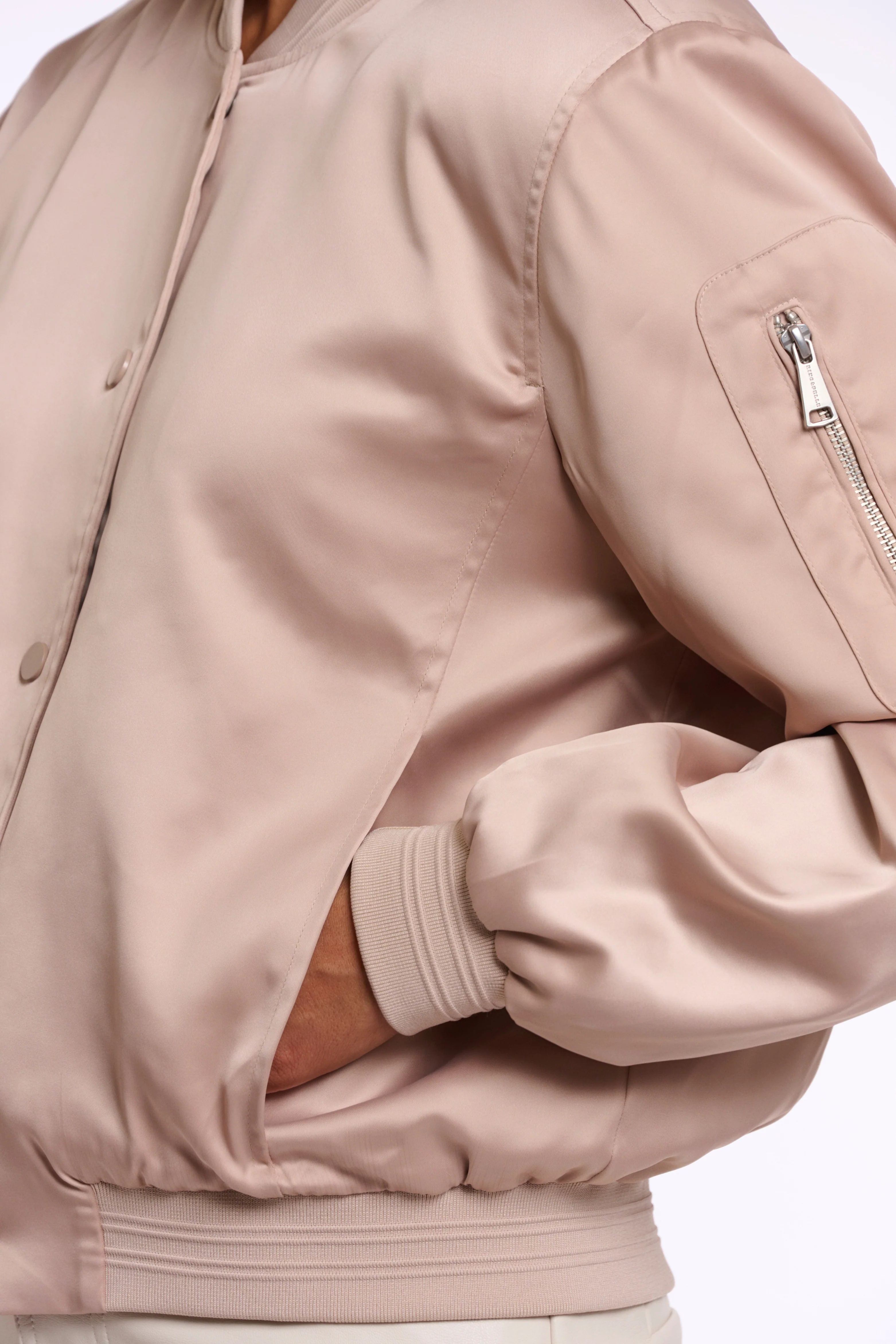 Jacket Banner Bomber Smoked Pearl - Image 2