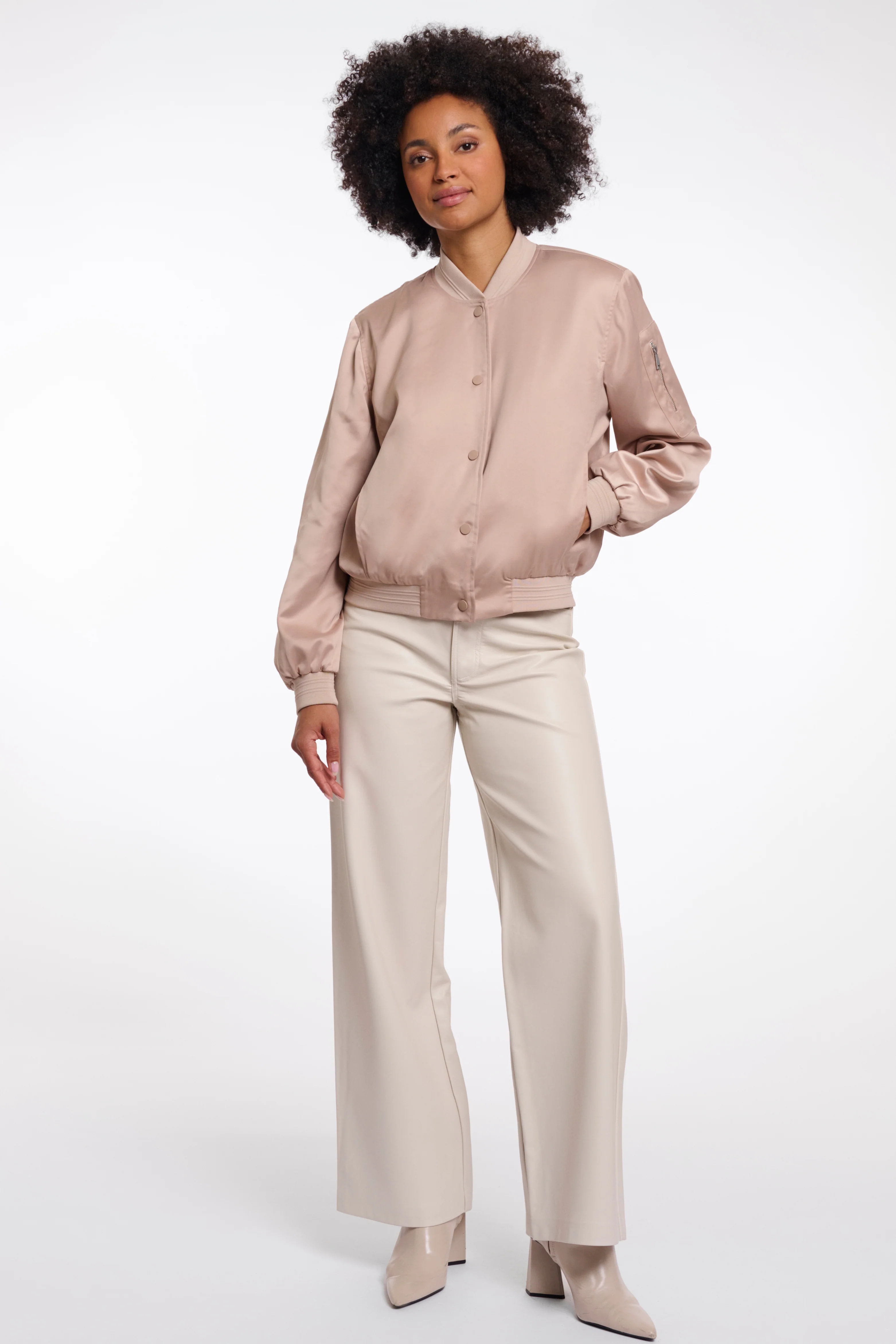 Jacket Banner Bomber Smoked Pearl - Image 4