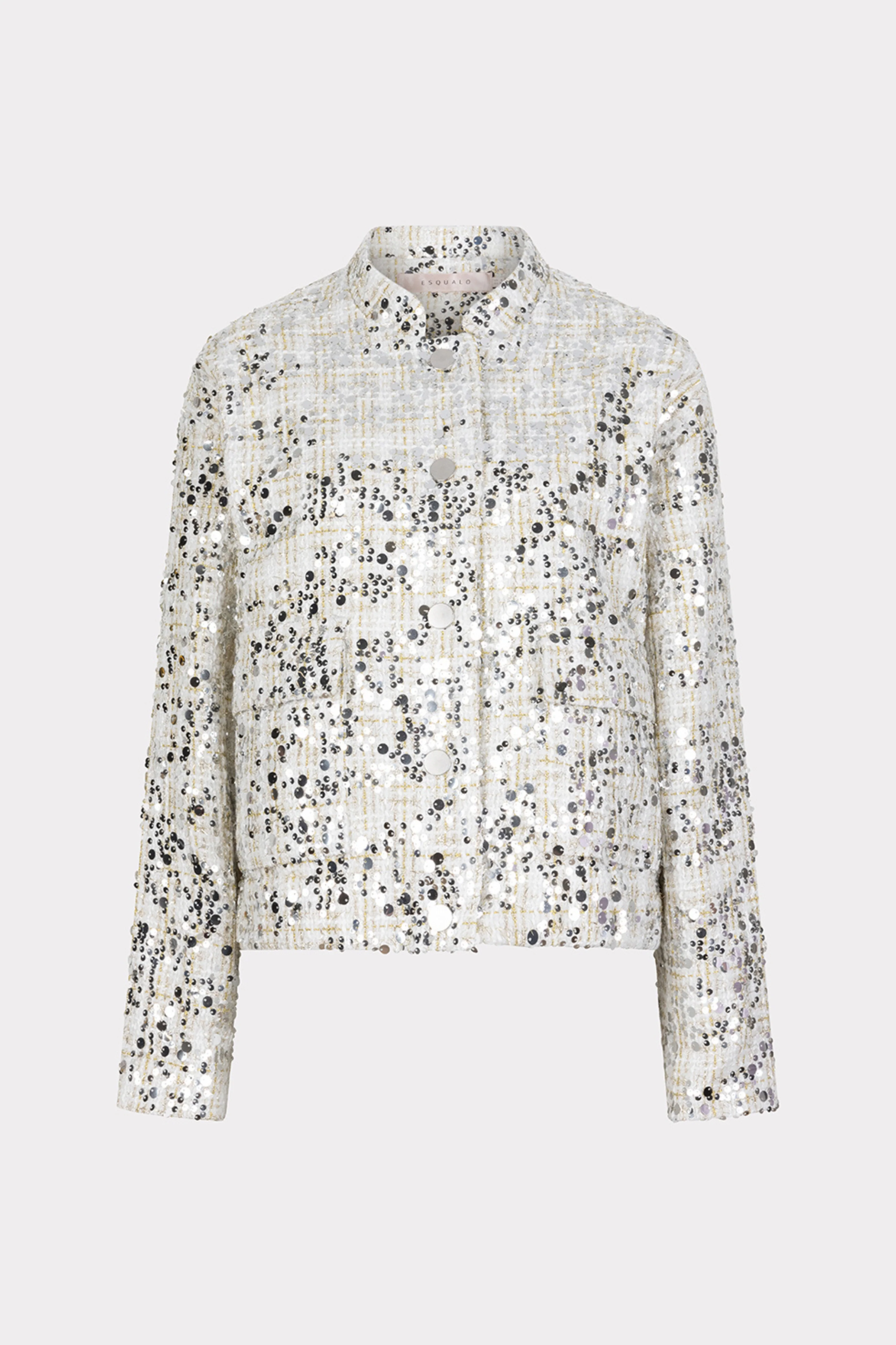 Jacket Bomber Sequins Offwhite W25.19702 - Image 2