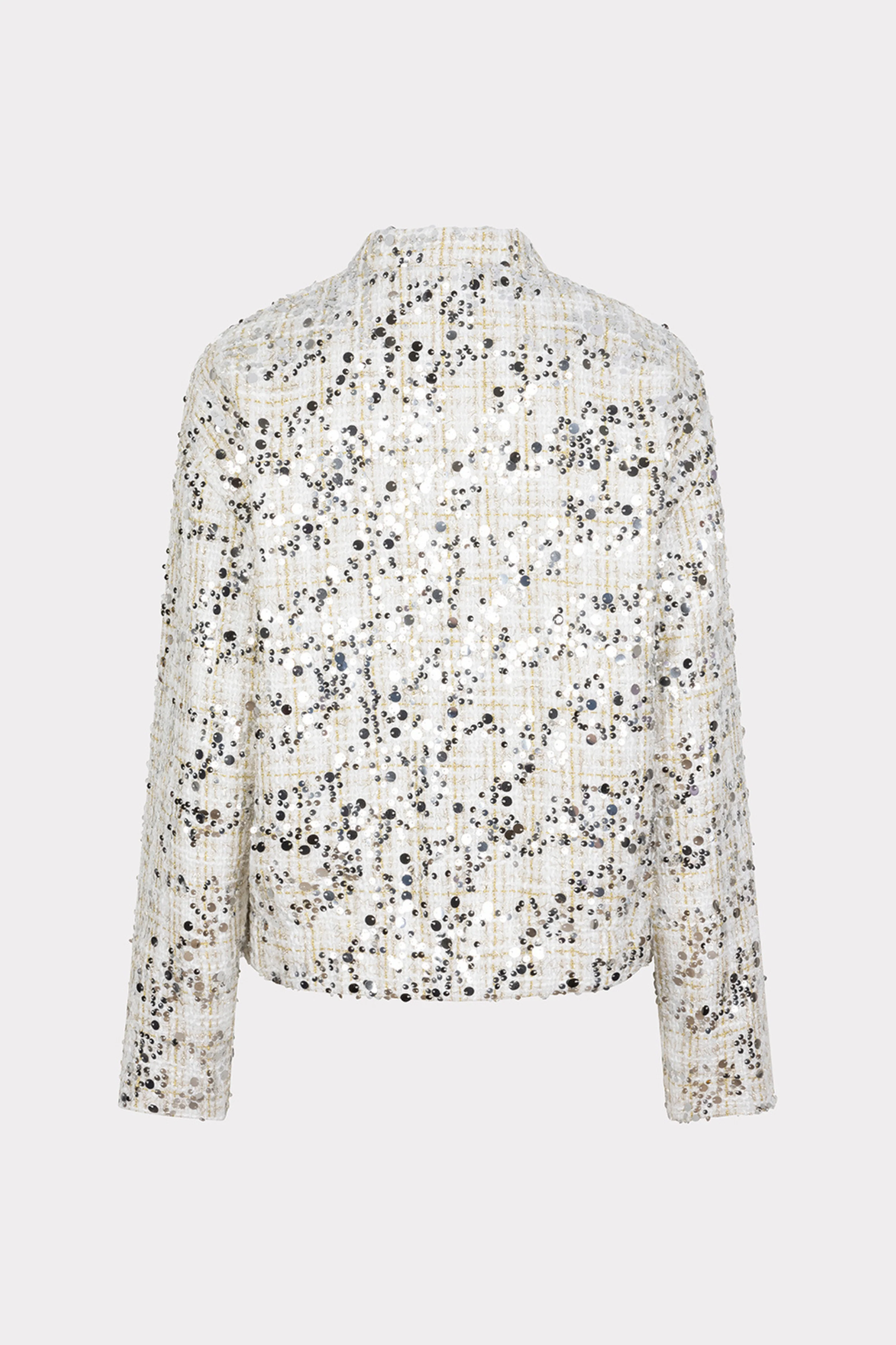 Jacket Bomber Sequins Offwhite W25.19702 - Image 7