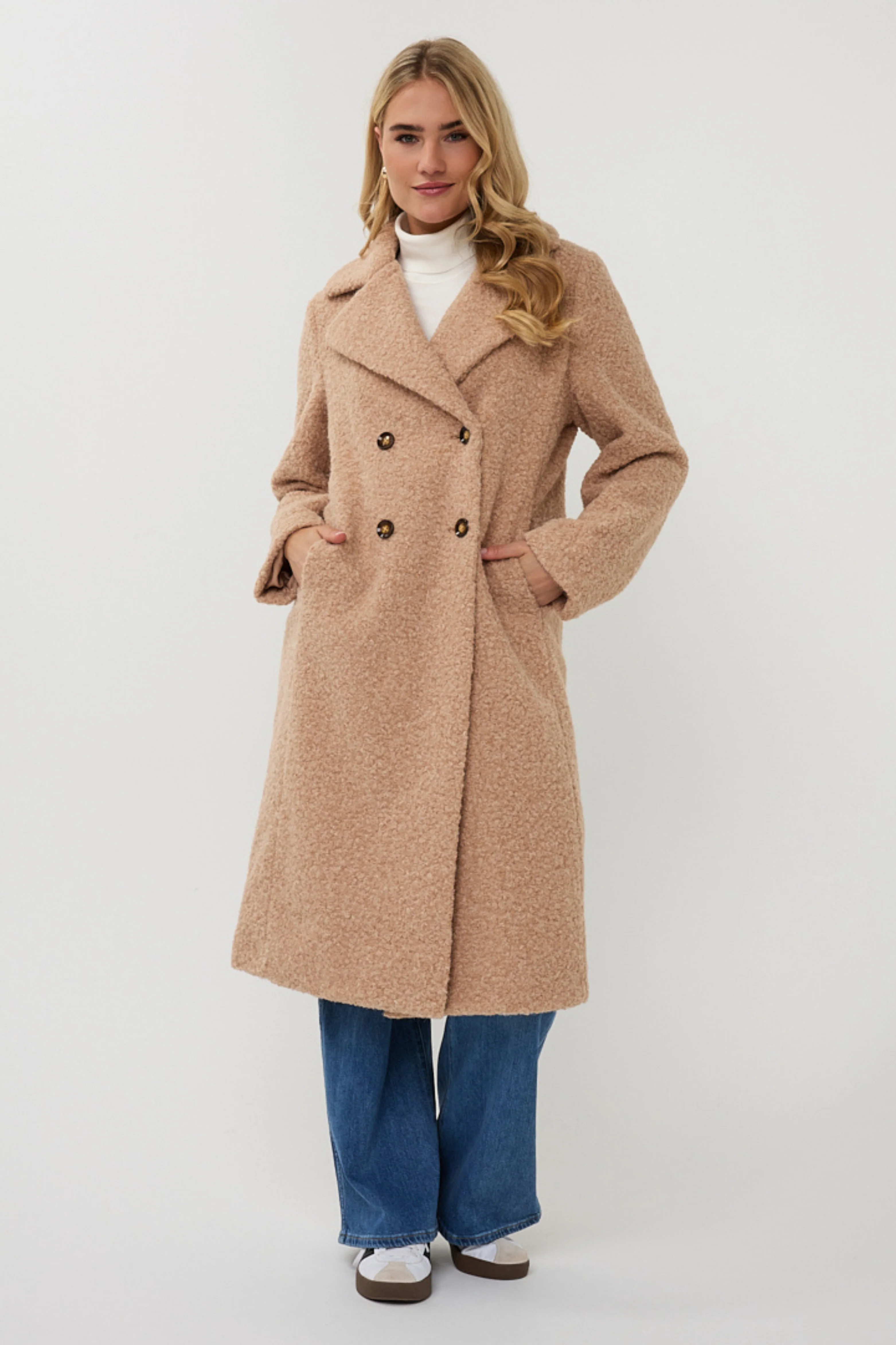 Jacket Boucle Sand F25.37516 - Image 5
