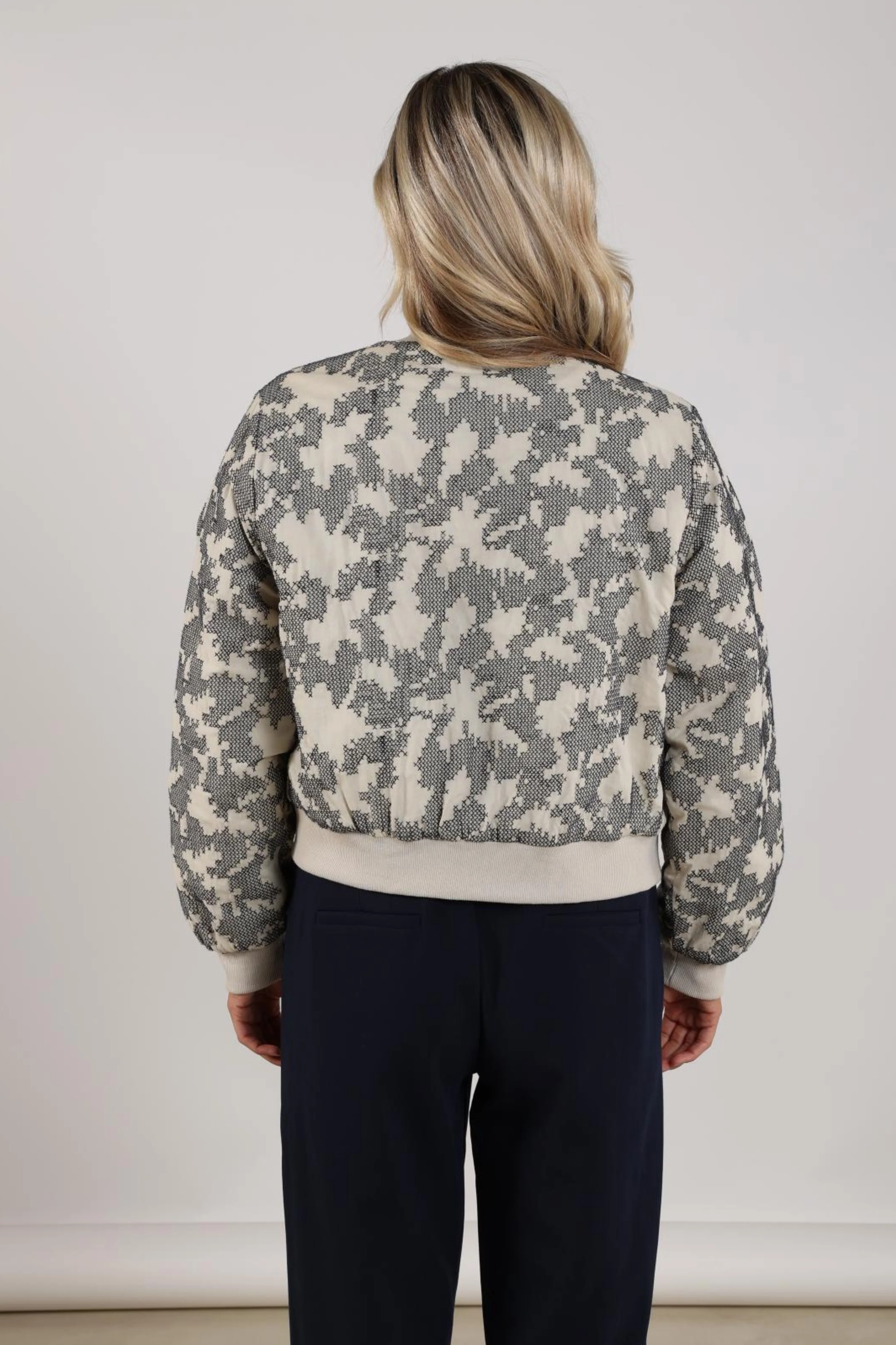 Jacket Charlie Cross Sand Navy NKS13107 - Image 4