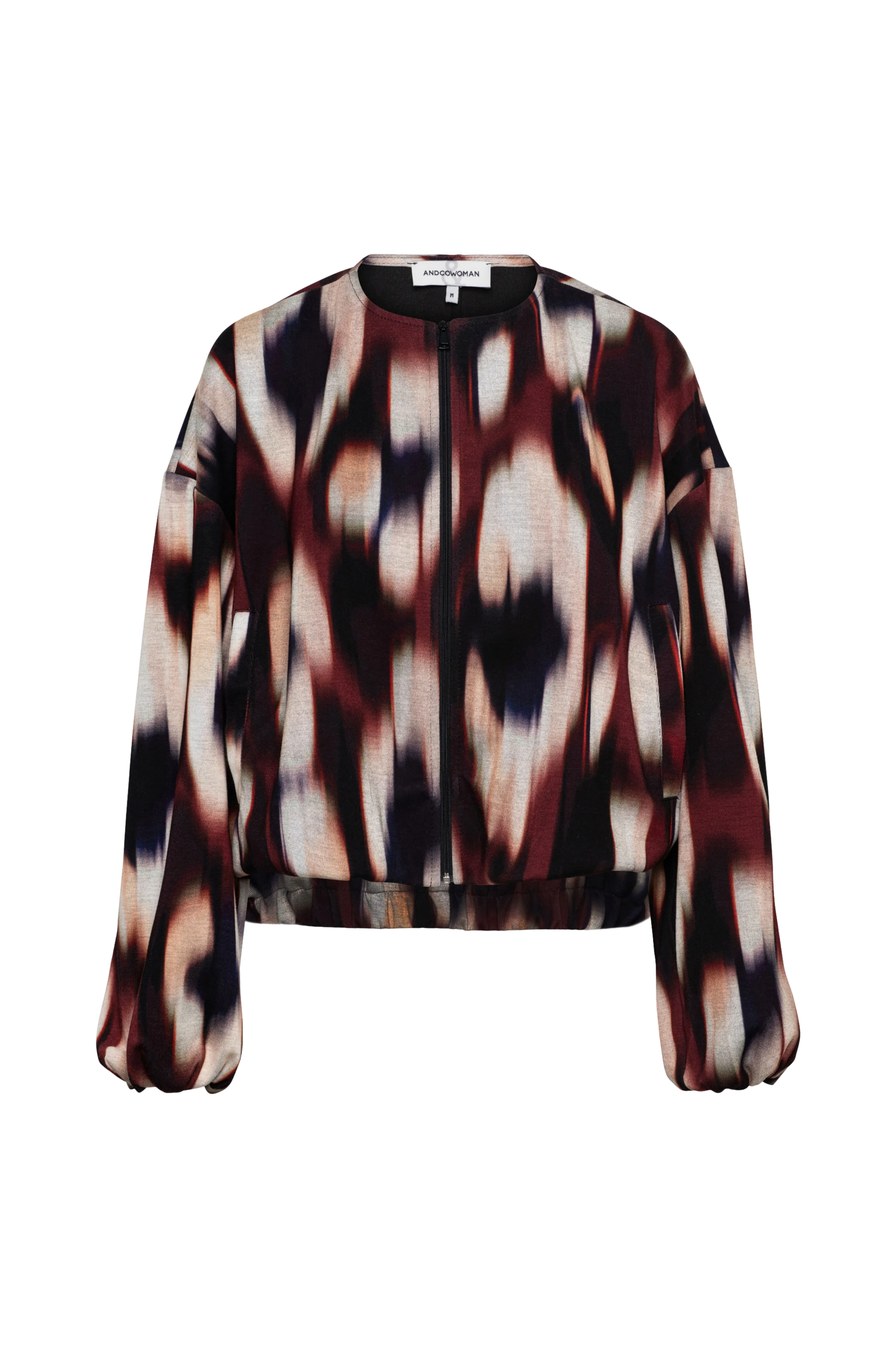 Jacket Diede Faded Big Wine Red Multi JA145 - Image 2