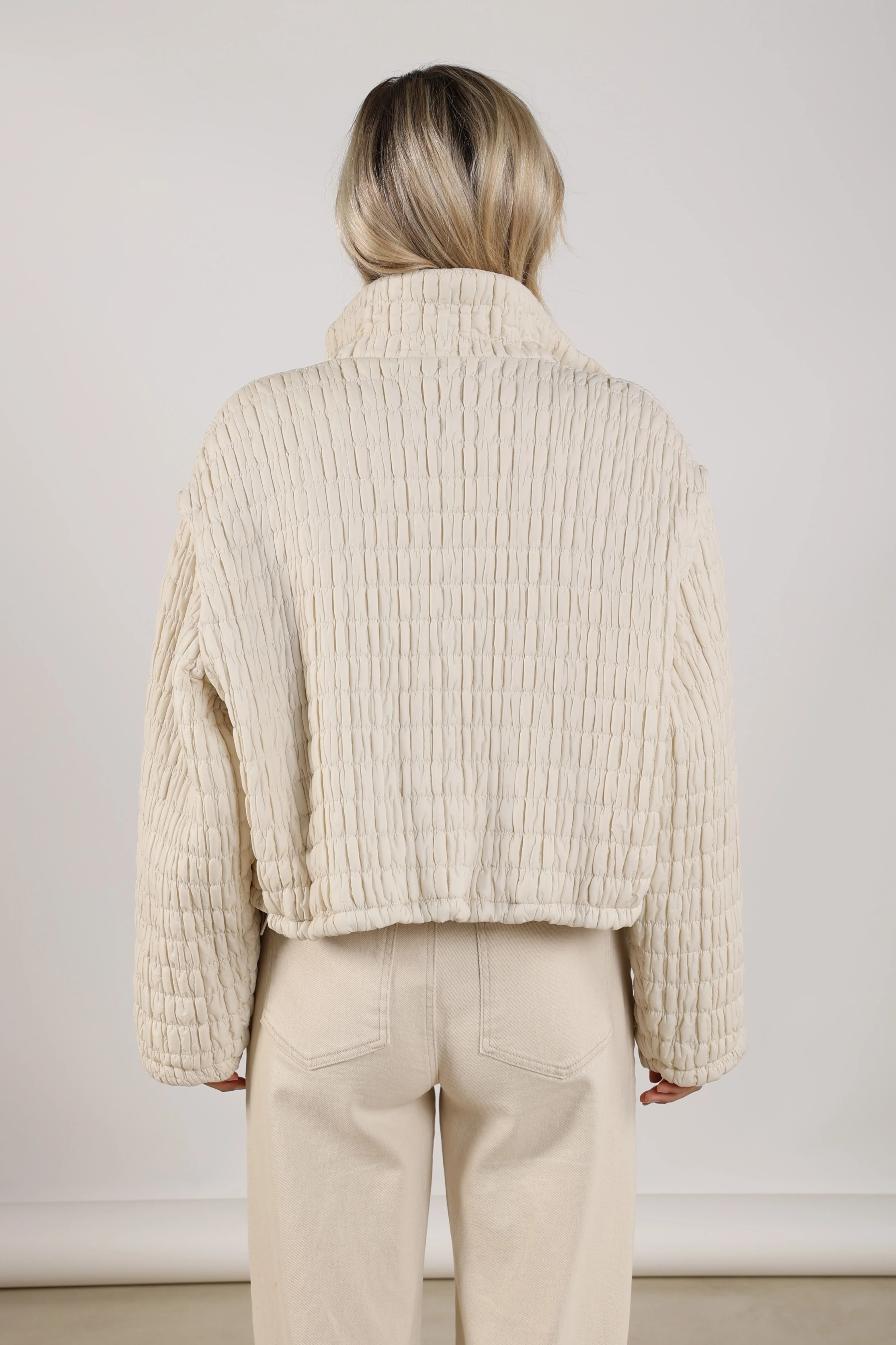 Jacket Elly Offwhite NKS13080 - Image 8