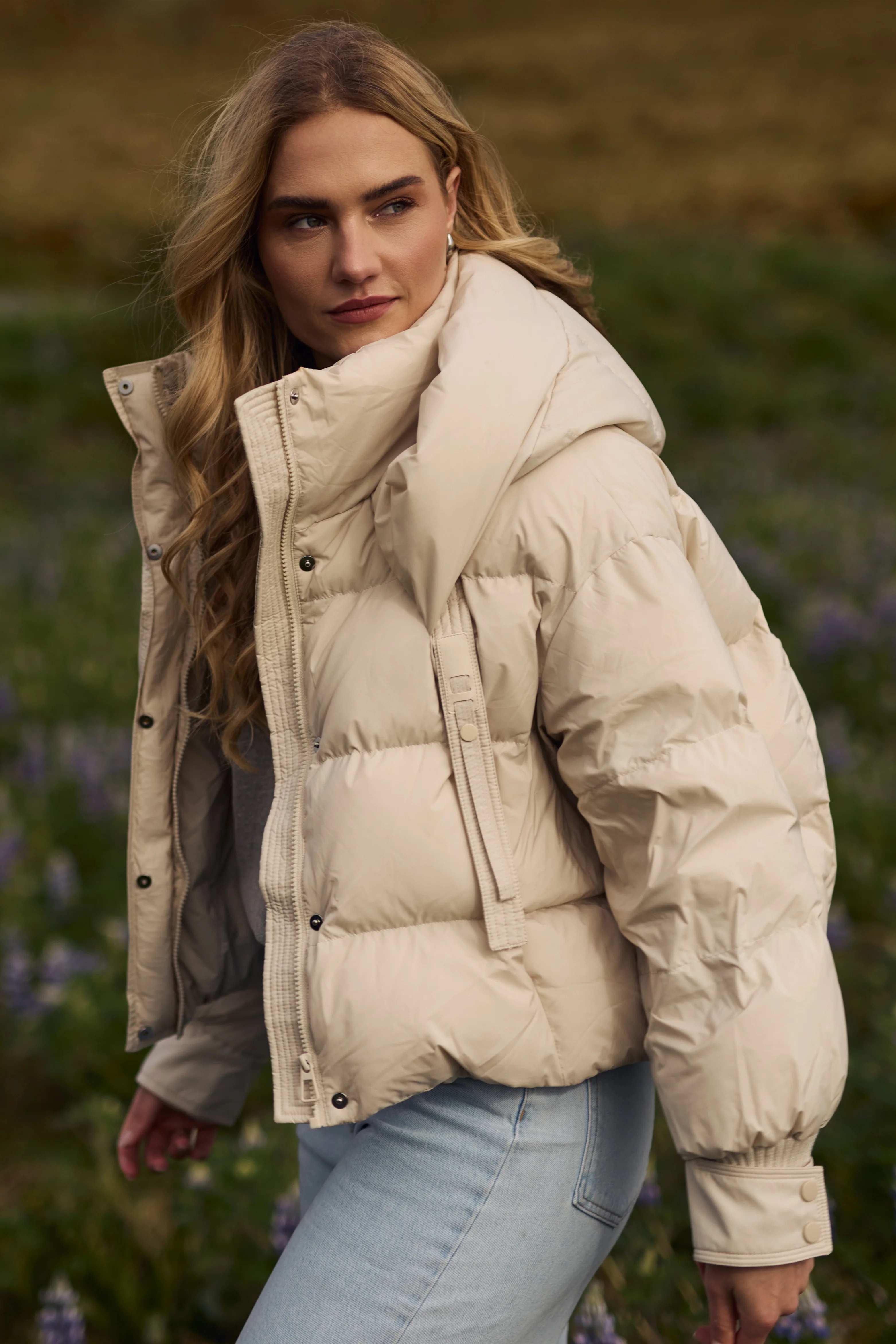 Jacket Emilia Sand NKF13075 - Image 2