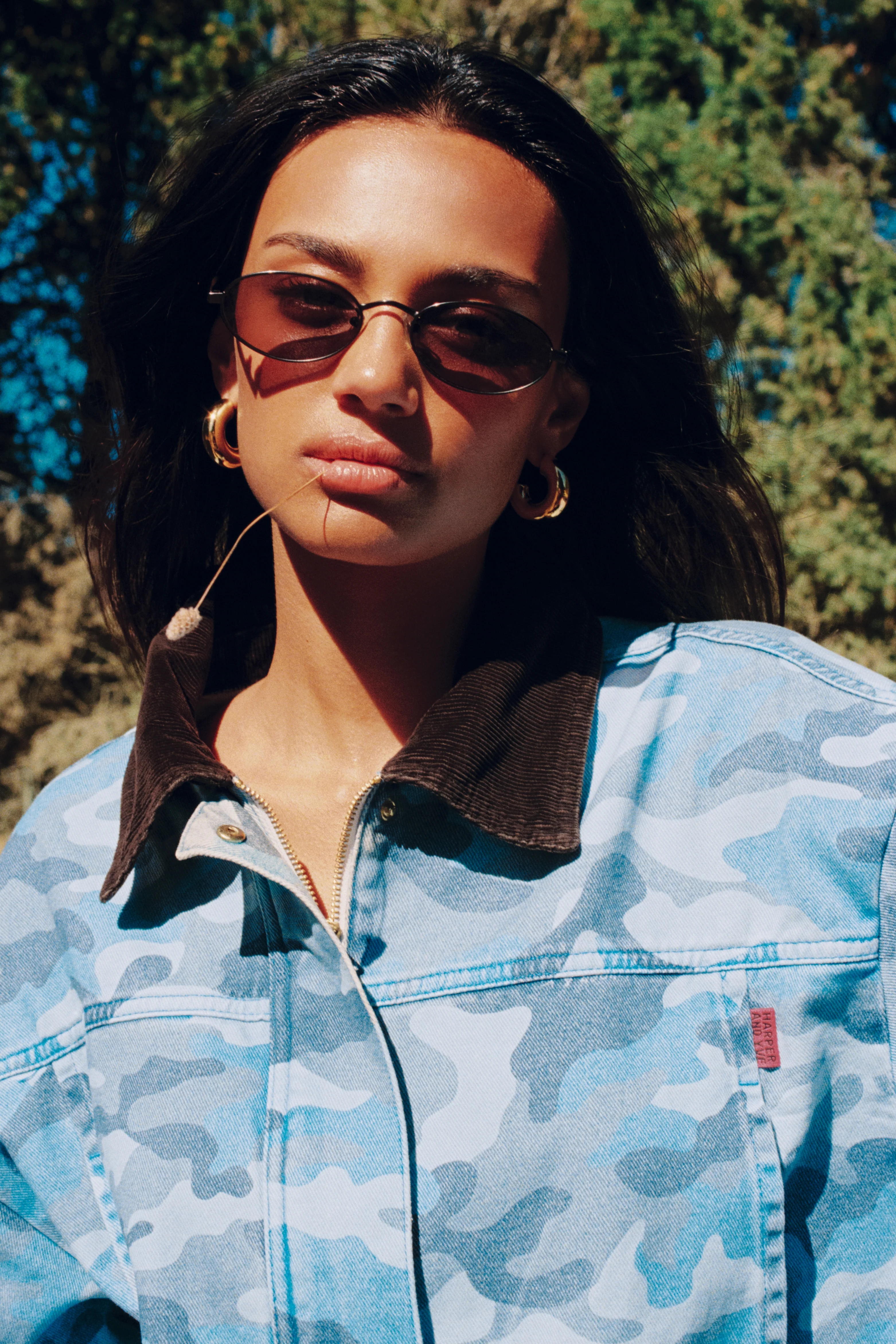 Jacket Fiona Blue Camo SS6D201 - Image 6