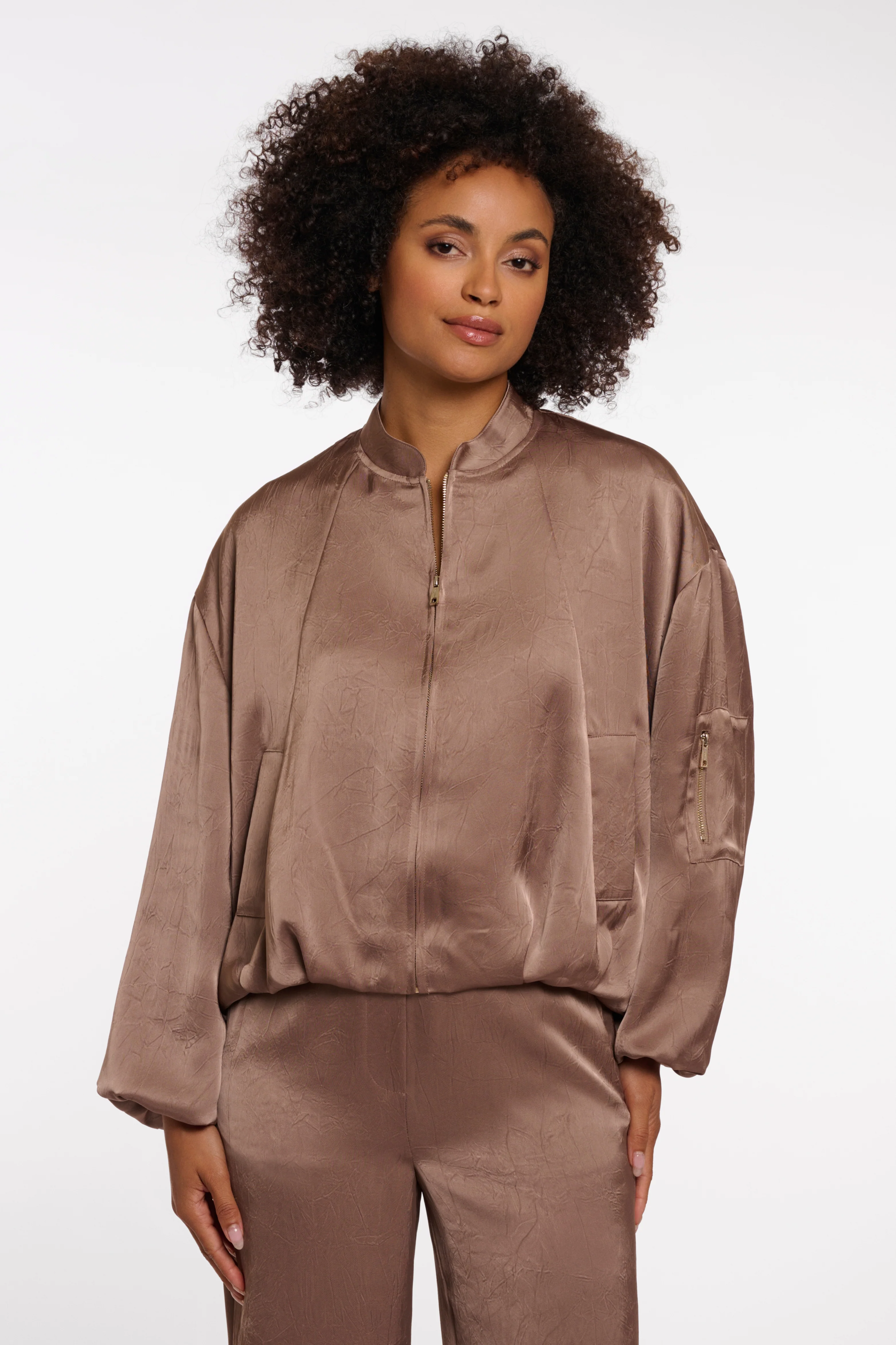 Jacket Flore Slate Bark